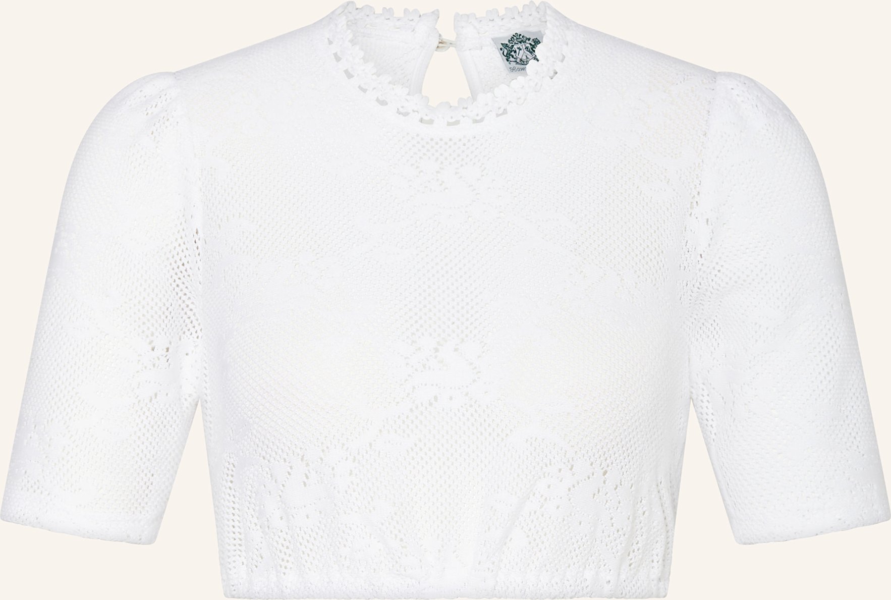 Thumbnail - Hammerschmid Dirndlbluse Diana Aus Spitze weiss