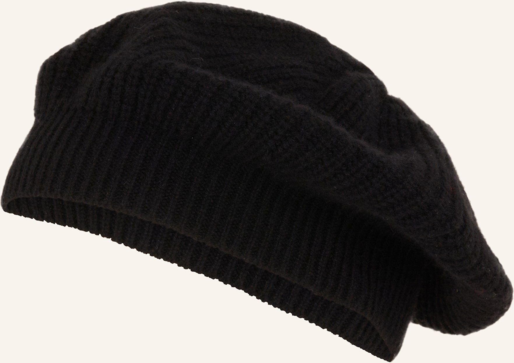 S.Marlon Strickmütze Aus Cashmere schwarz