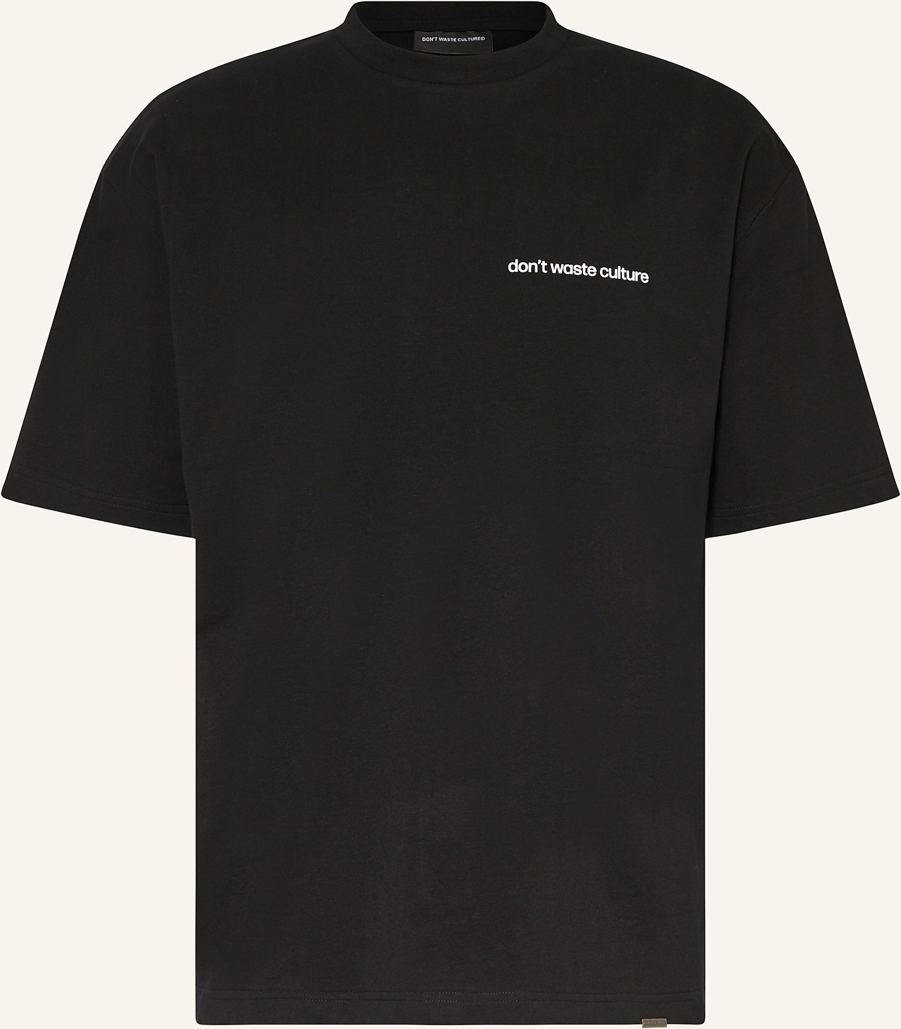 Don't Waste Culture T-Shirt Cleo schwarz