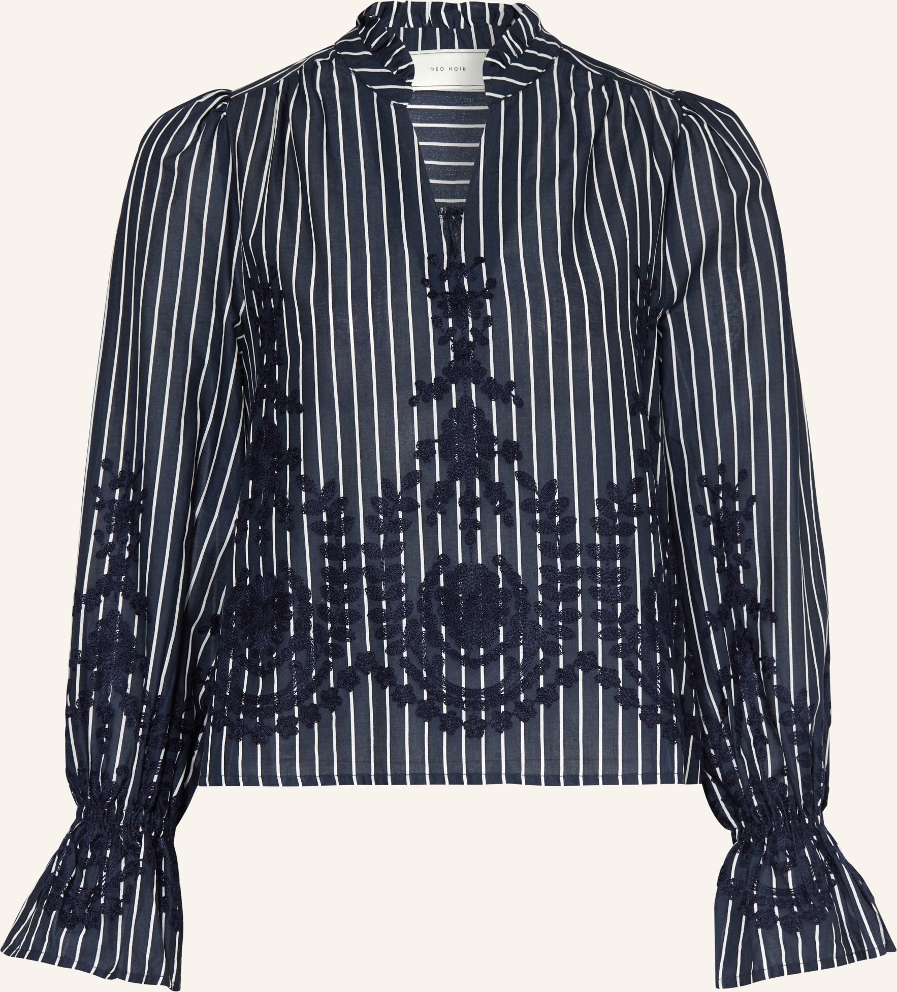 Neo Noir Blusenshirt Amara blau