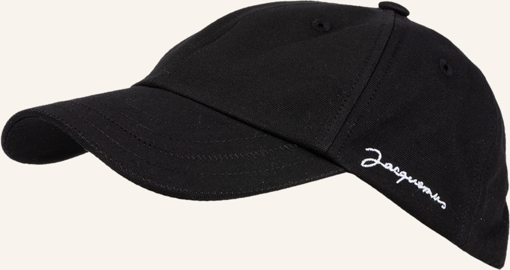 Jacquemus Cap La Casquette schwarz