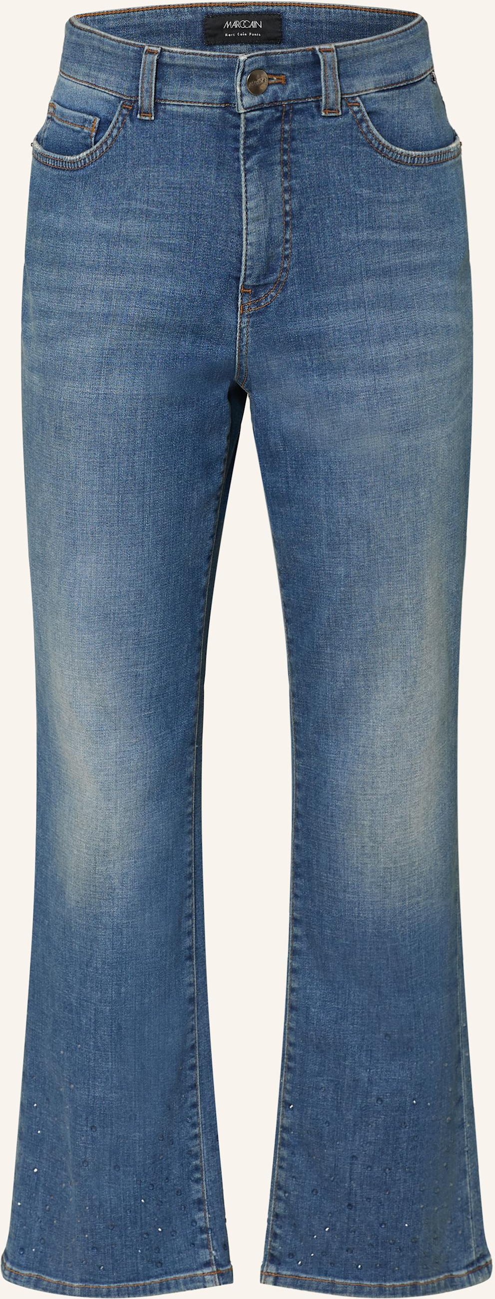 Marc Cain Jeans Forli Mit Schmucksteinen blau