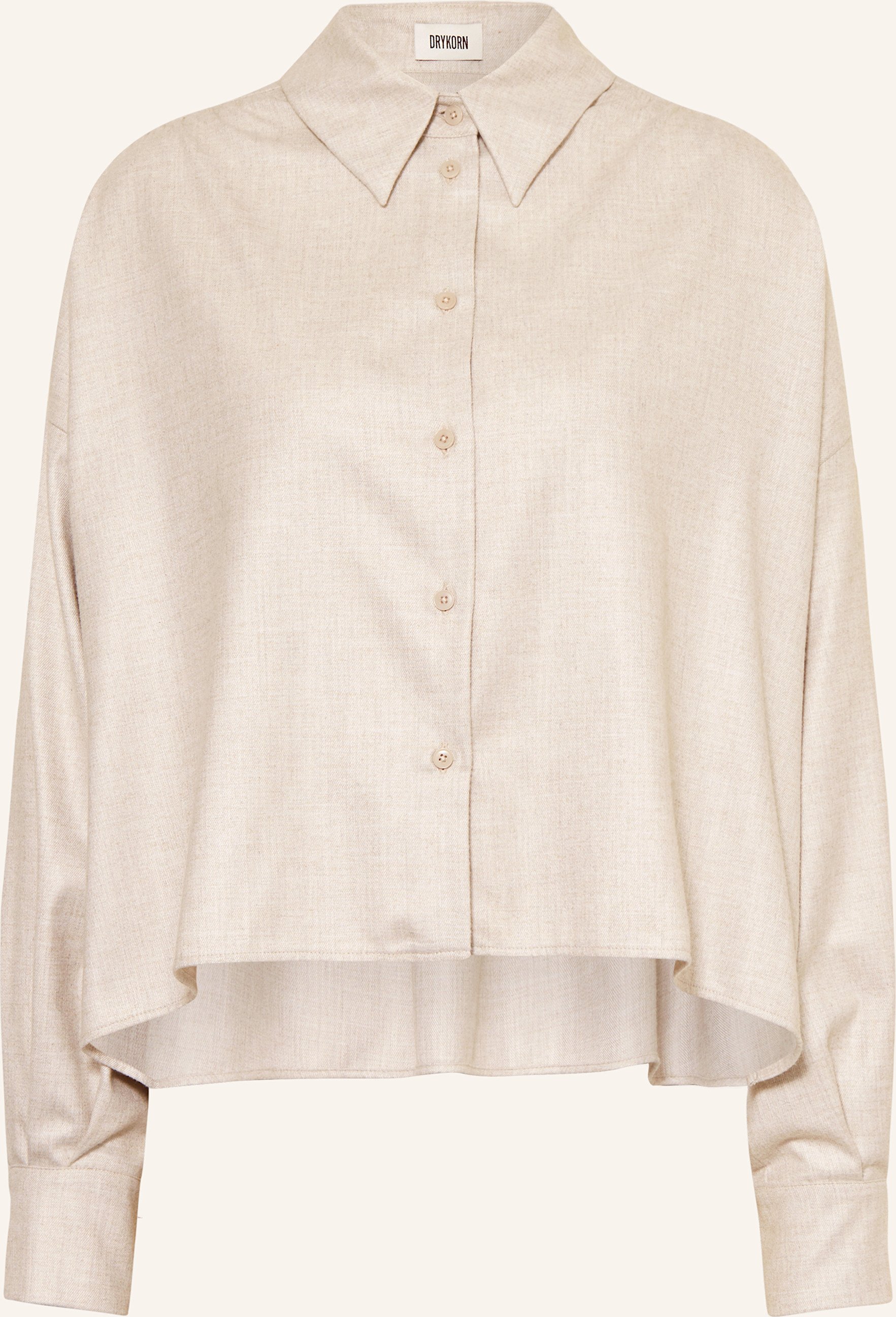 Drykorn Hemdbluse Flanna beige