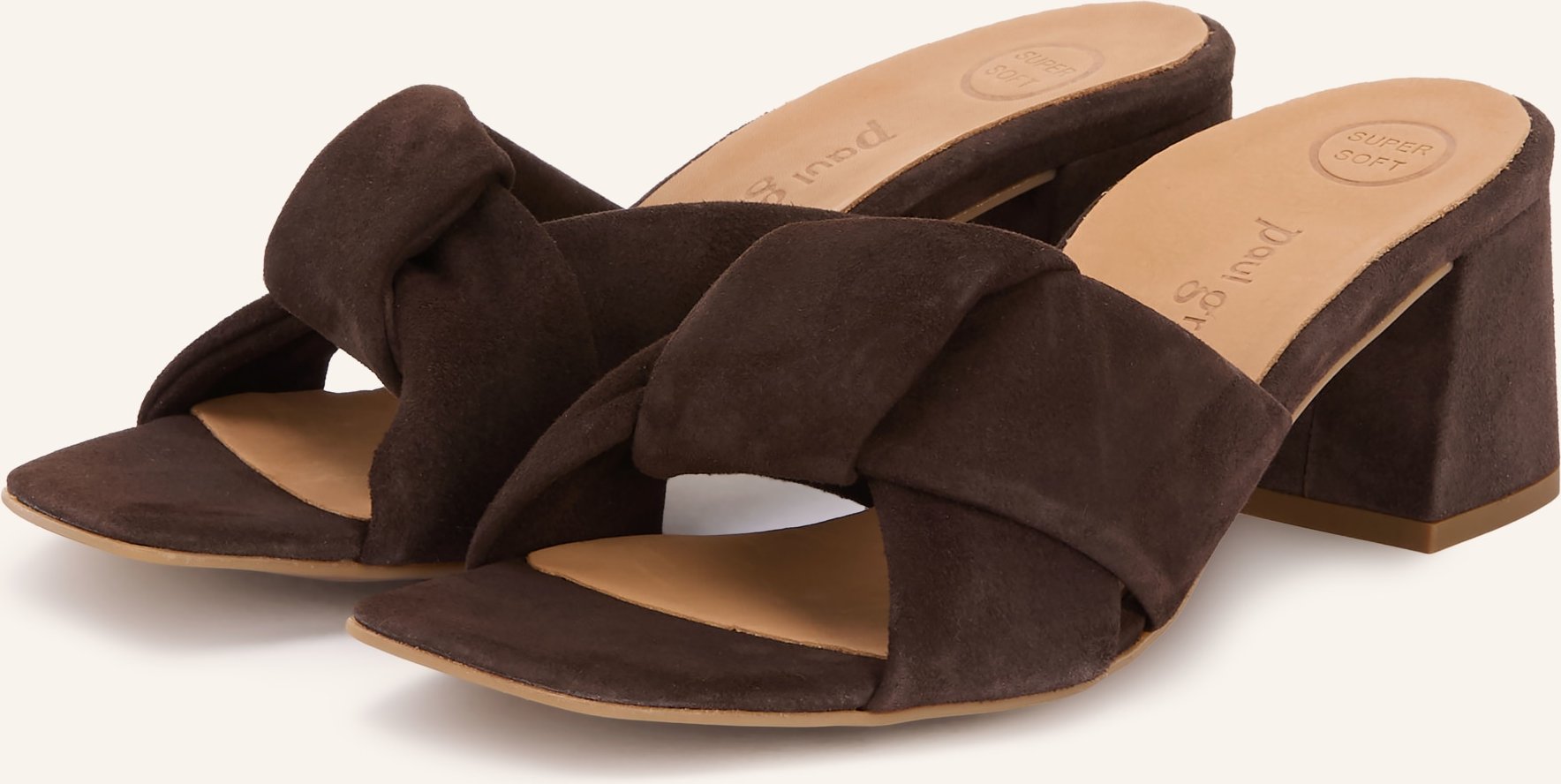 Paul Green Mules braun