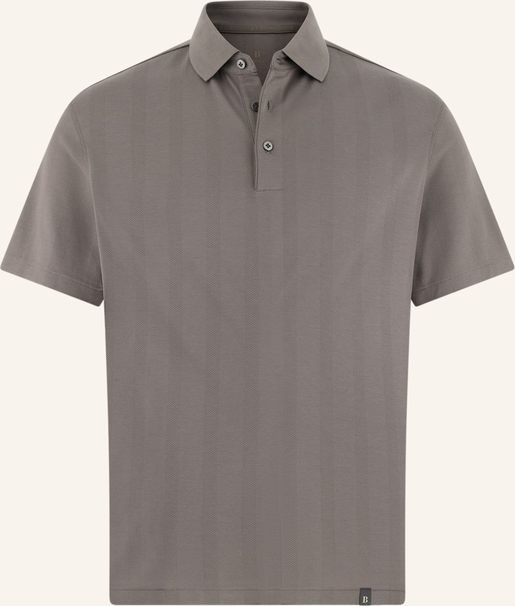 Boggi Milano Piqué-Poloshirt braun