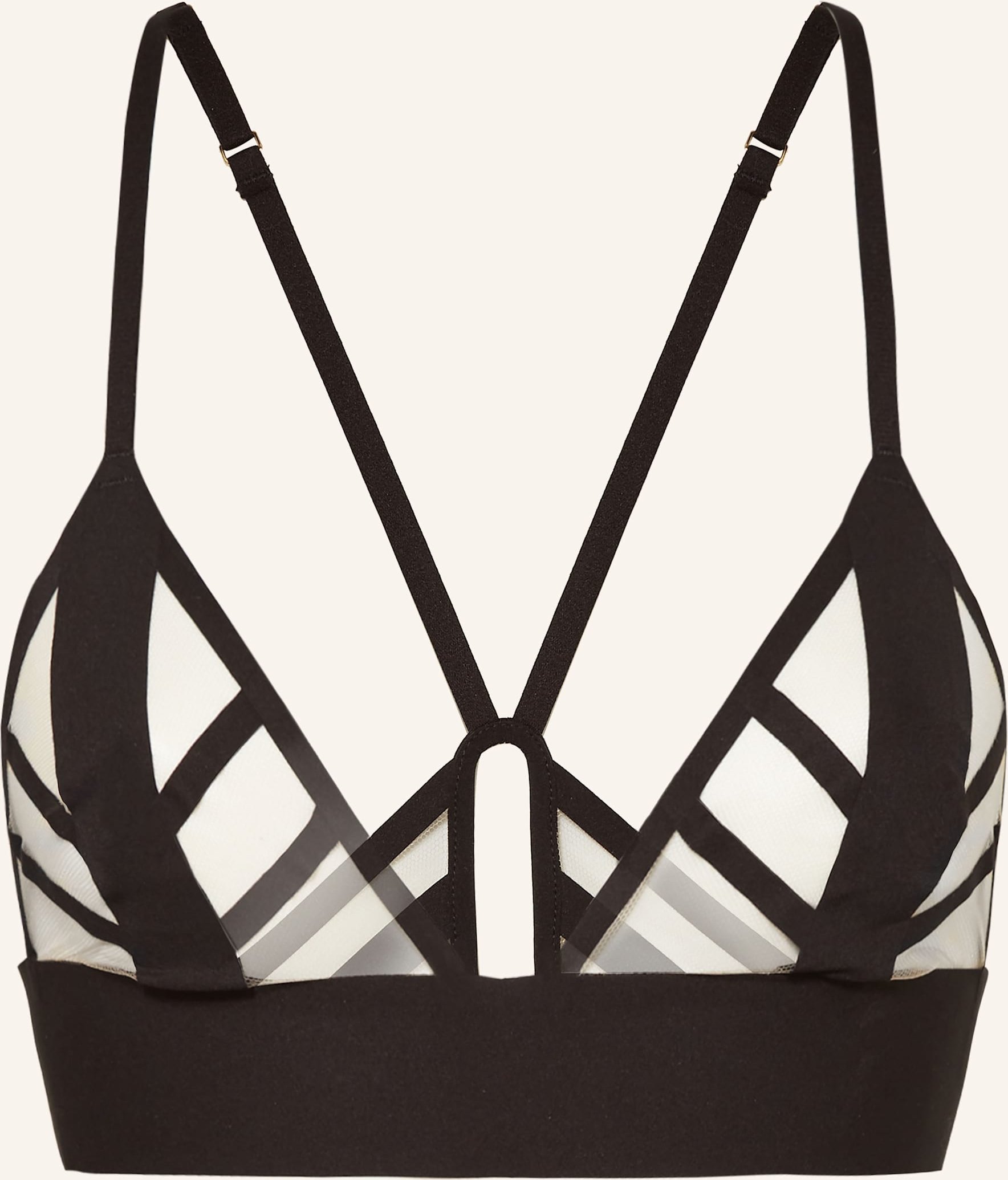 Livy Triangel-Bh Dark Shadow schwarz