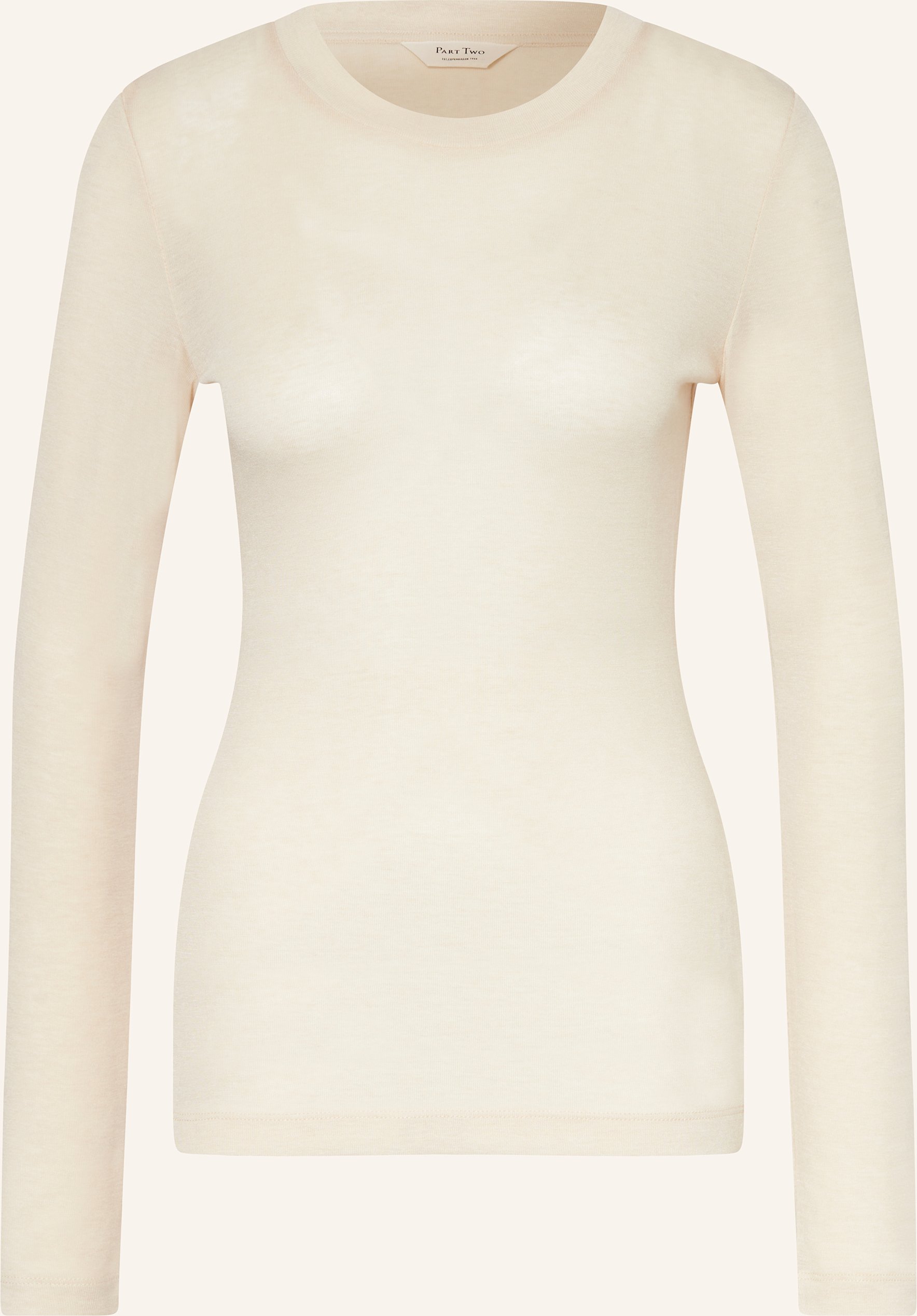 Thumbnail - Part Two Longsleeve Tinniesipw weiss