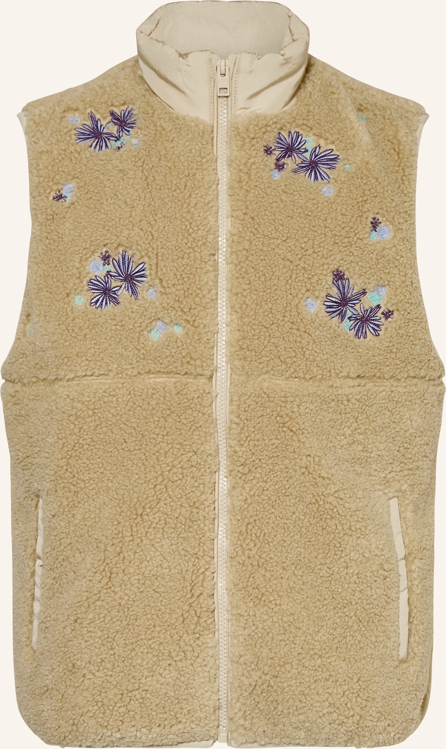 Tommy Hilfiger Teddyfell-Weste beige