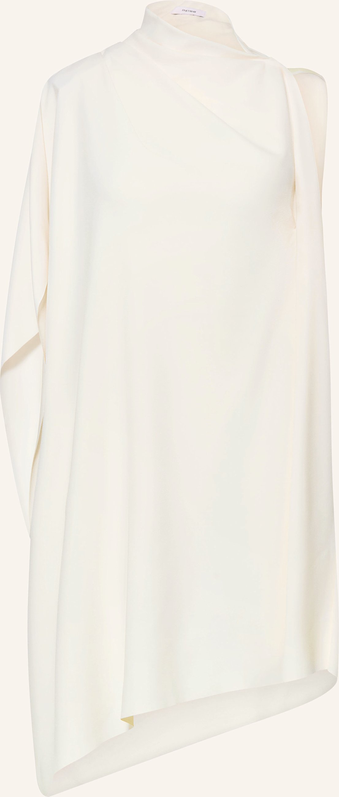 Reiss One-Shoulder-Kleid Ellery weiss