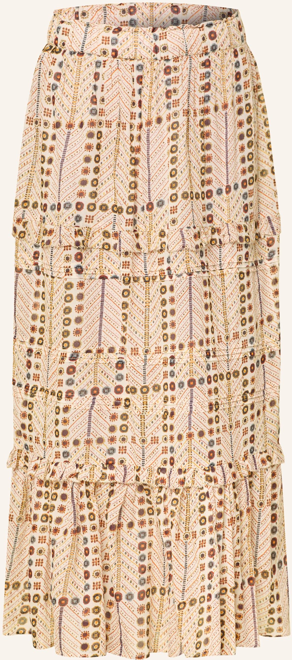 Marant Étoile Rock Diya Mit Rüschen weiss