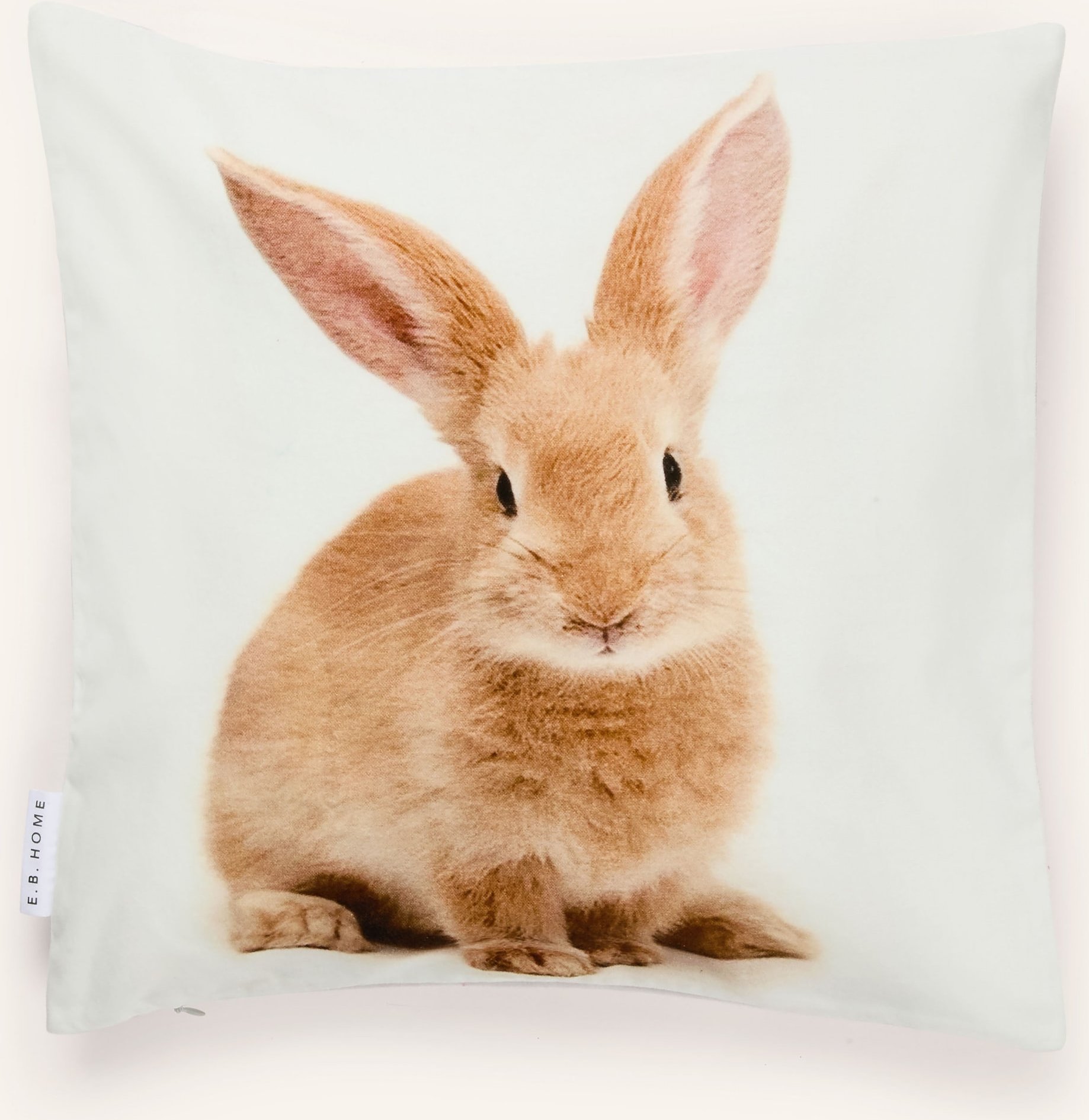 Eb Home Dekokissenhülle Aus Samt beige