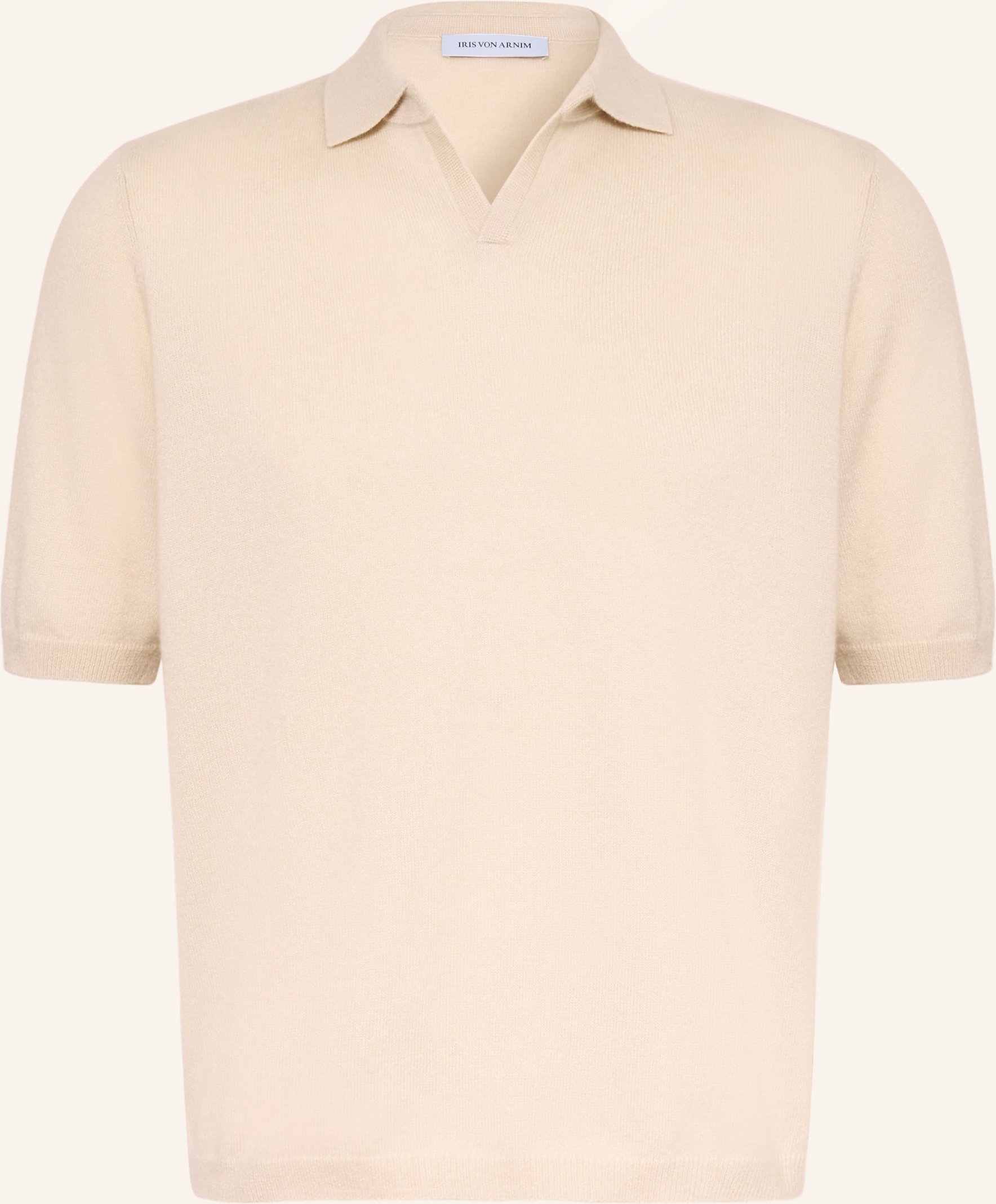 Iris Von Arnim Strickshirt Ameca Aus Cashmere beige