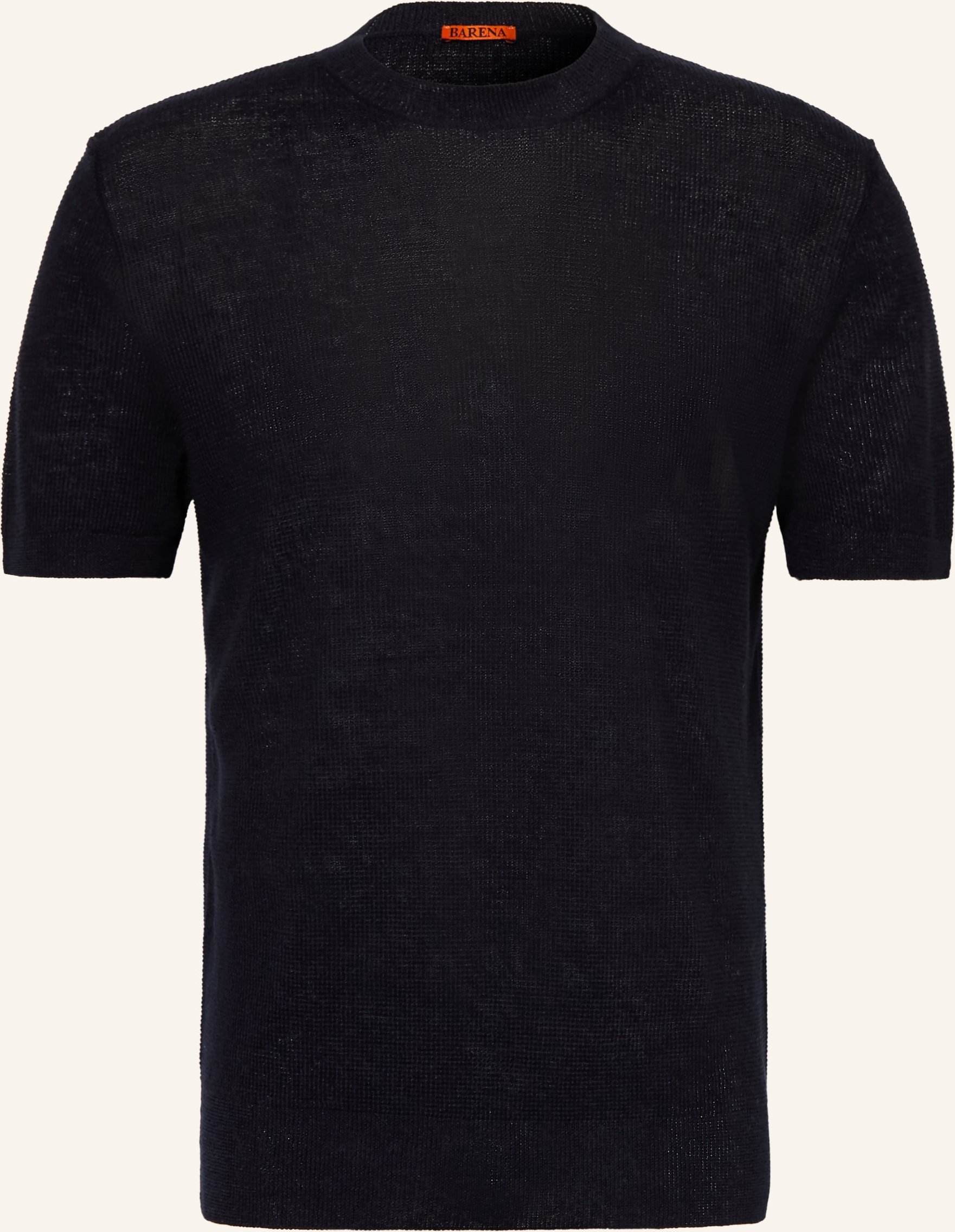 Barena Venezia Strickshirt Tuga Mit Leinen blau