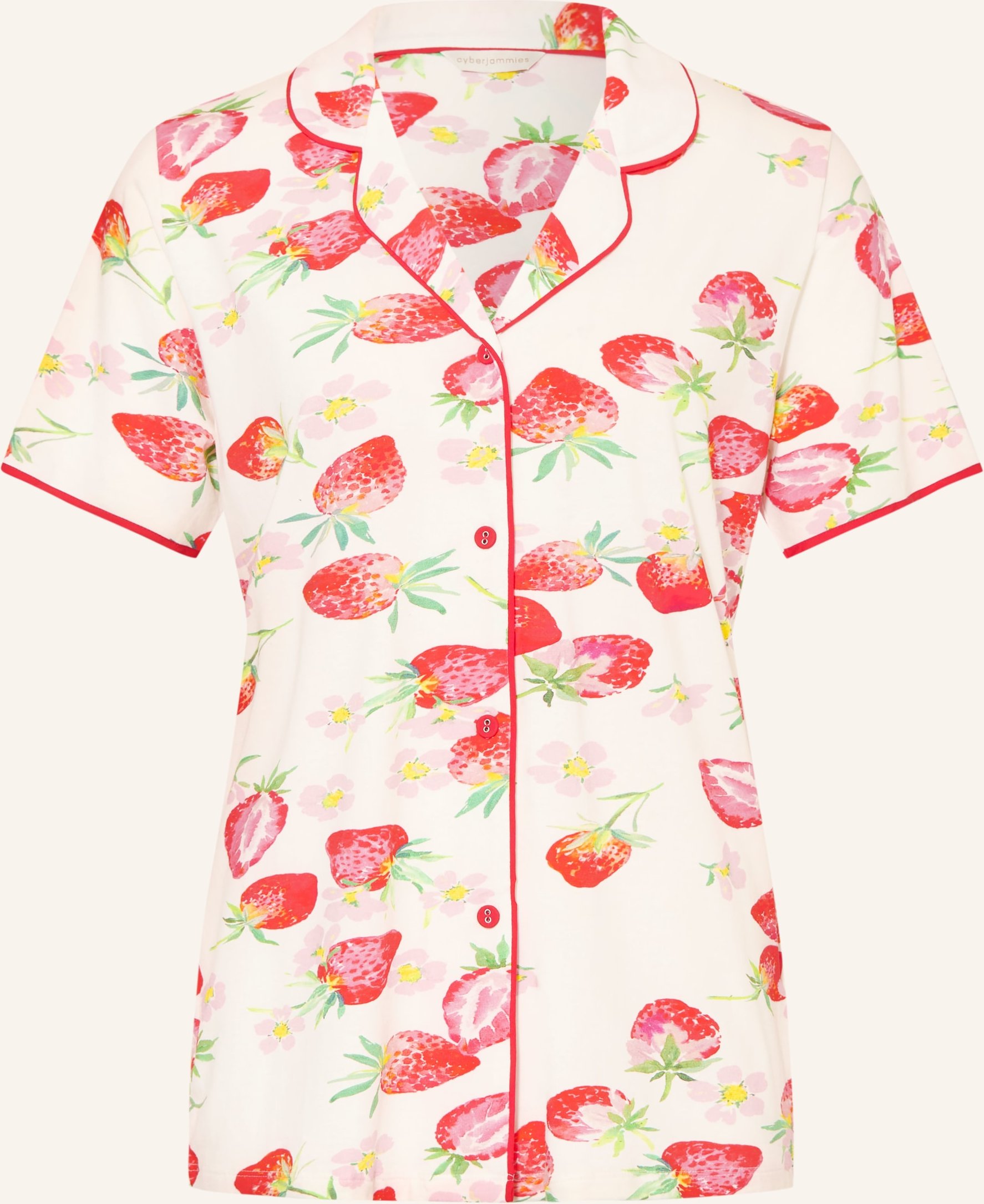 Cyberjammies Schlafshirt Pippa rot