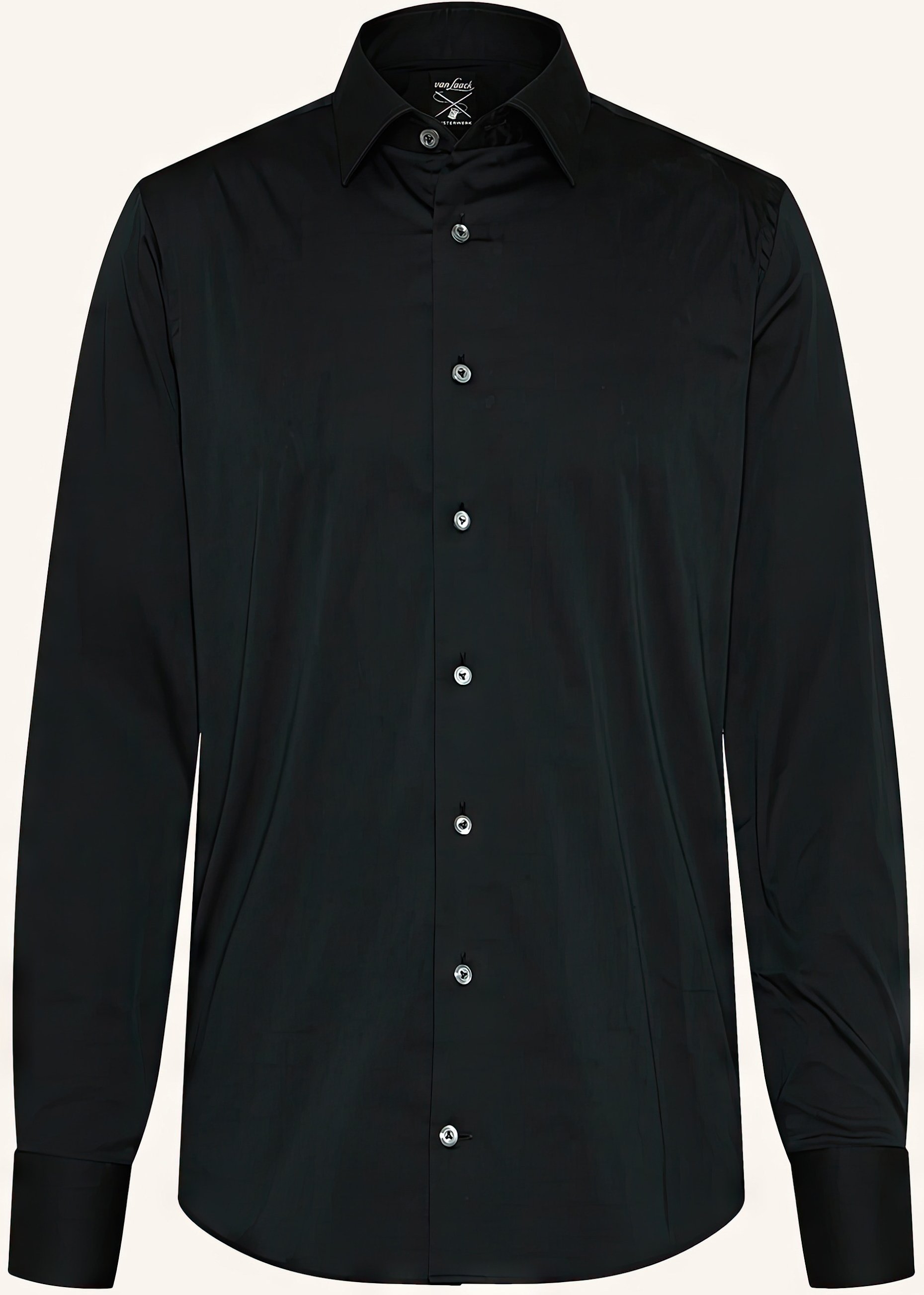 Van Laack Hemd Tailor Fit schwarz