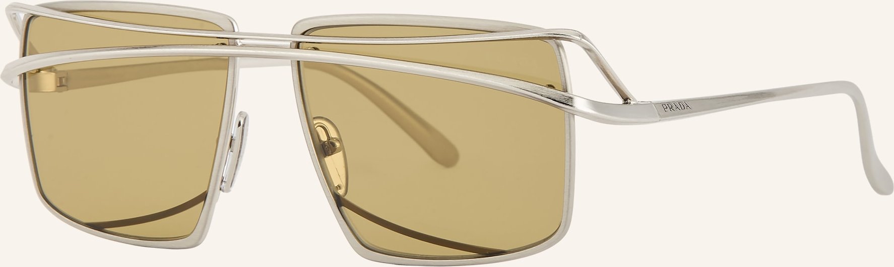 Prada Sonnenbrille prc55s silber