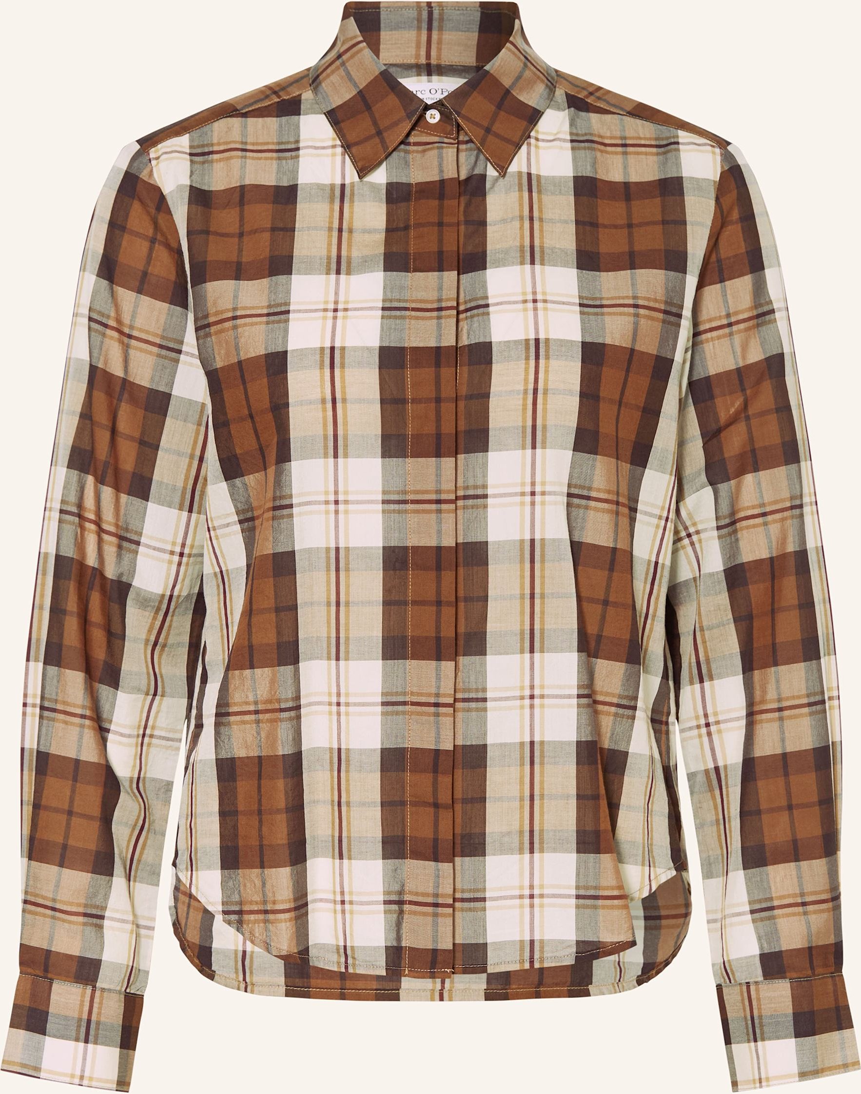 Thumbnail - Marc O'polo Hemdbluse braun