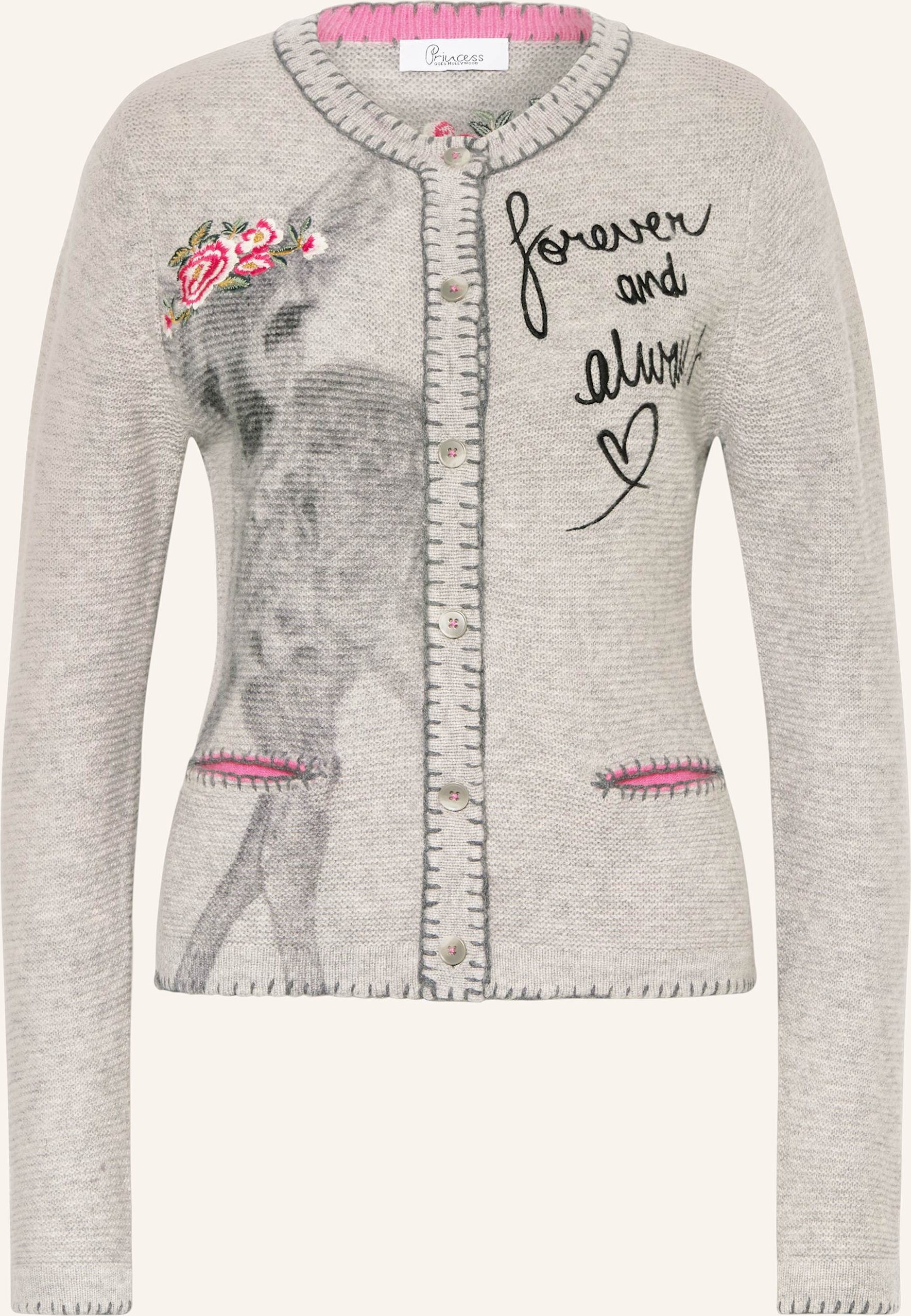 Princess Goes Hollywood Strickjacke grau