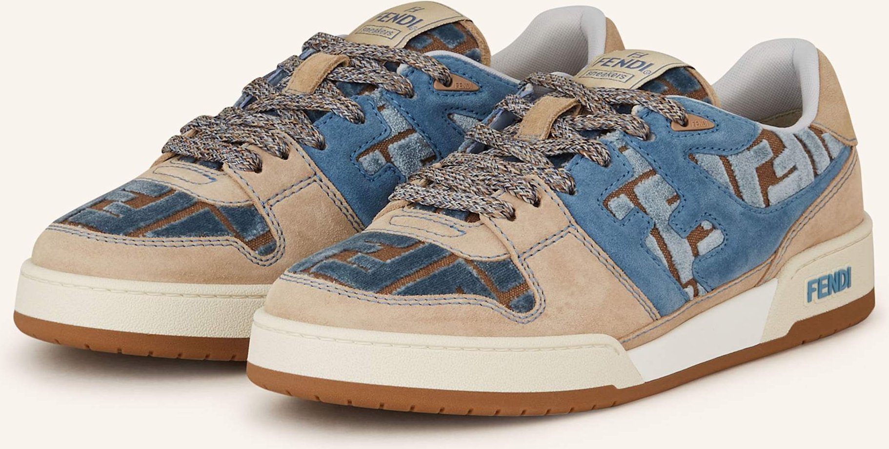 Thumbnail - Fendi Sneaker Match blau