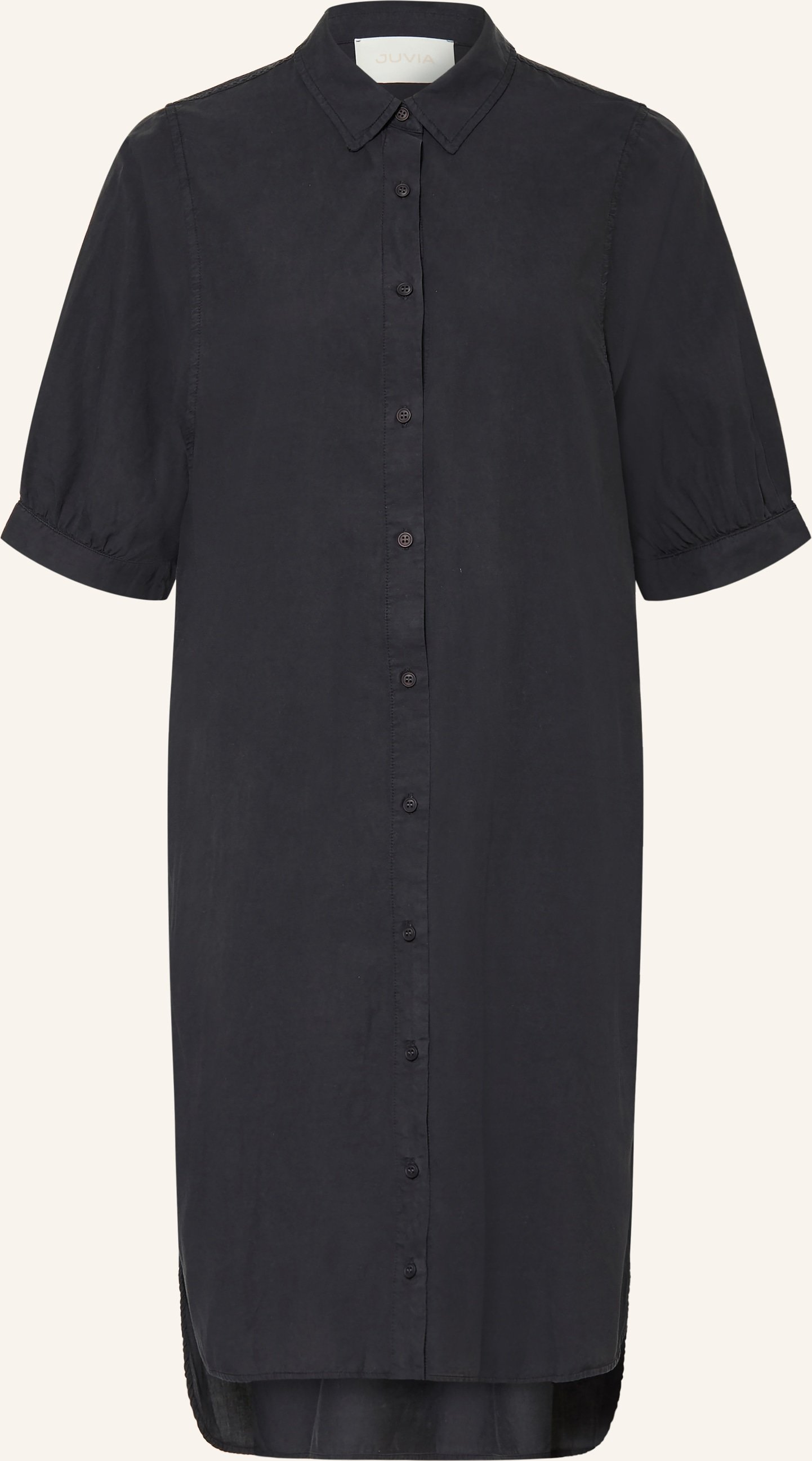Juvia Hemdblusenkleid Olea blau
