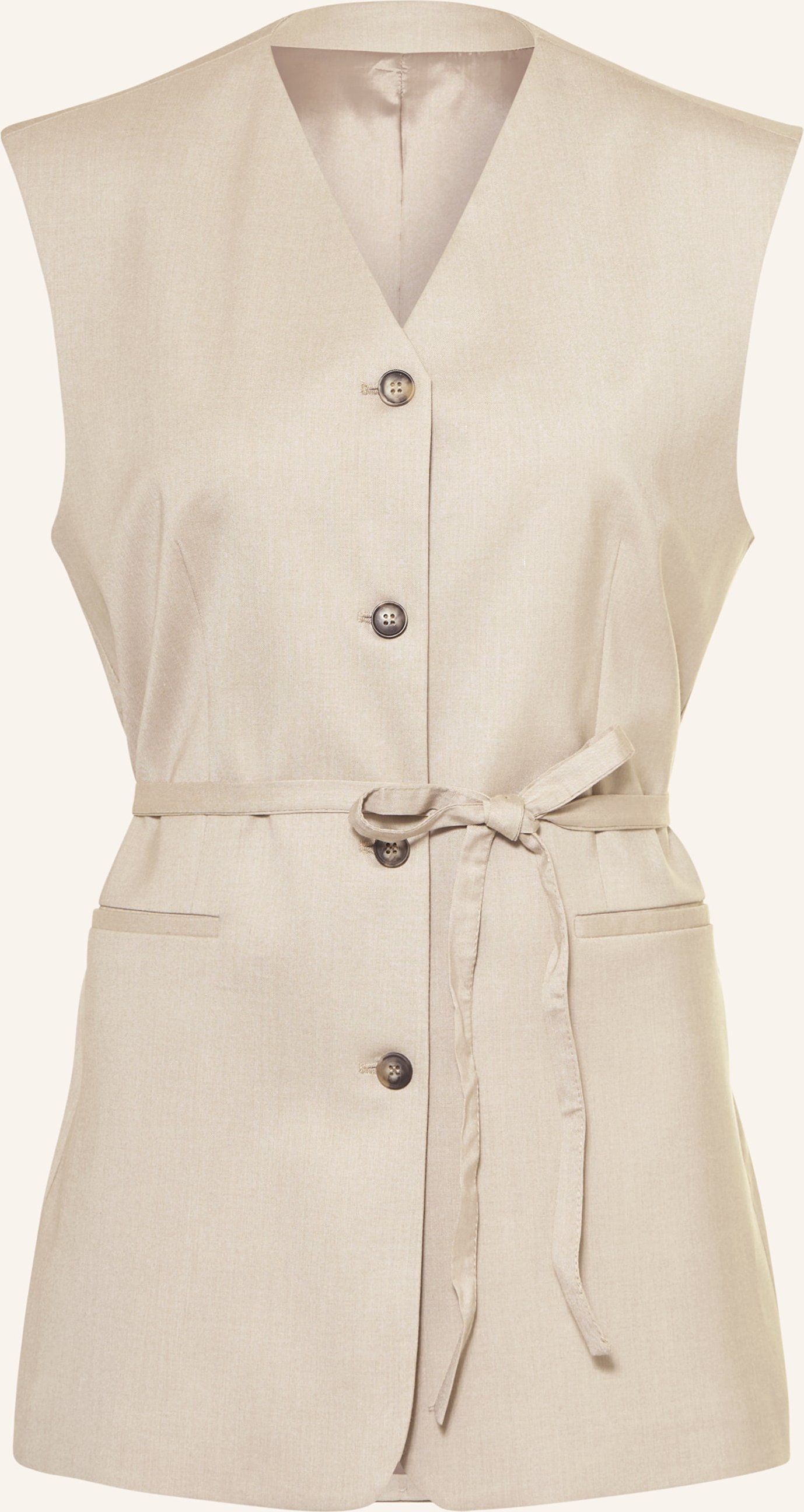 Selected Femme Blazerweste beige