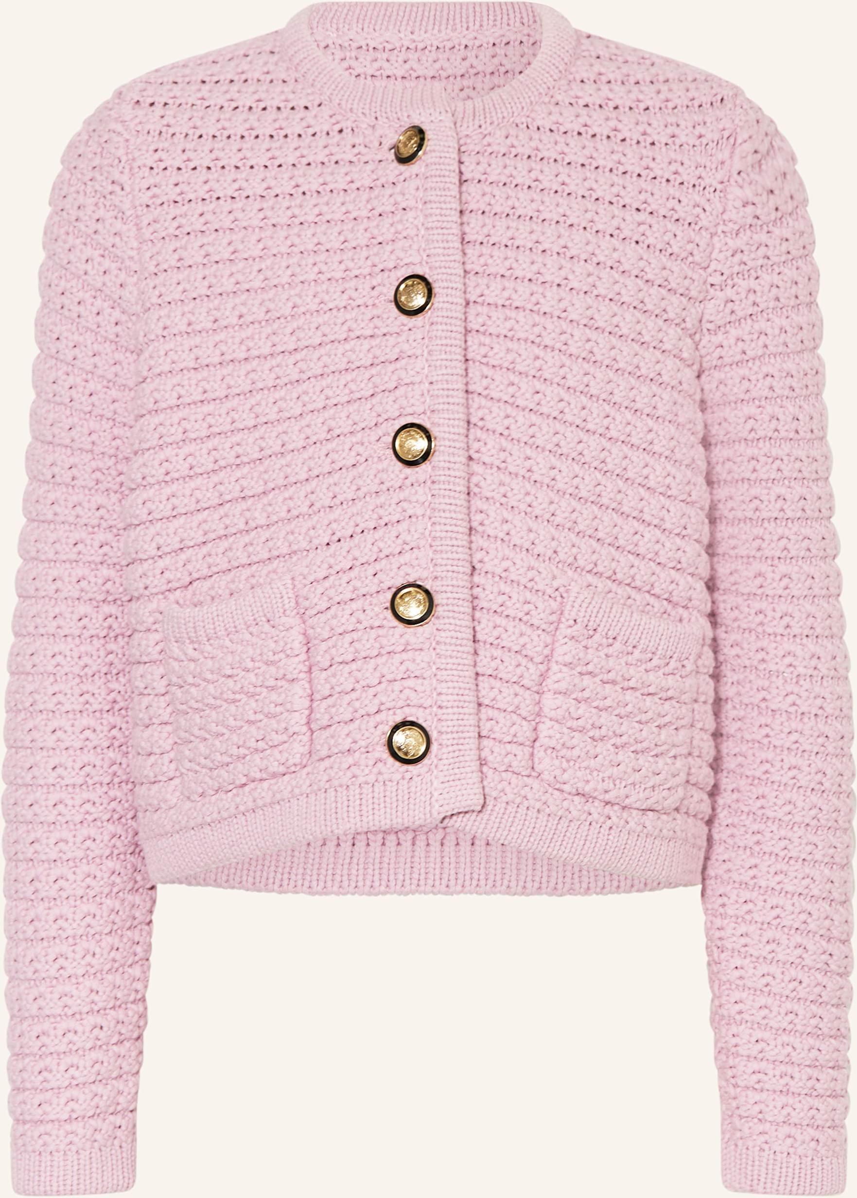 Ba&Sh Strickjacke Gaspard lila