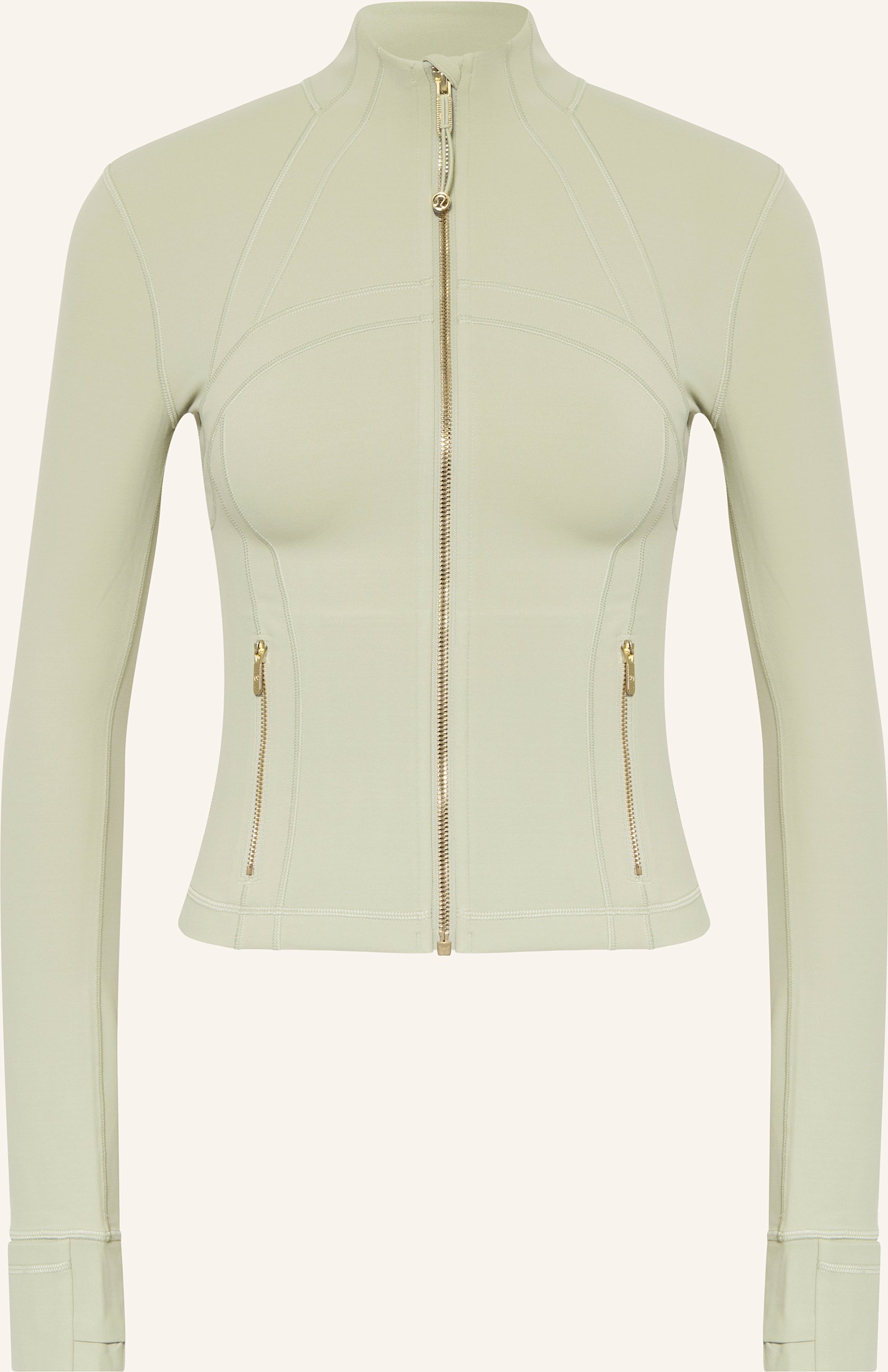 Lululemon Yoga-Jacke Define Cropped gruen