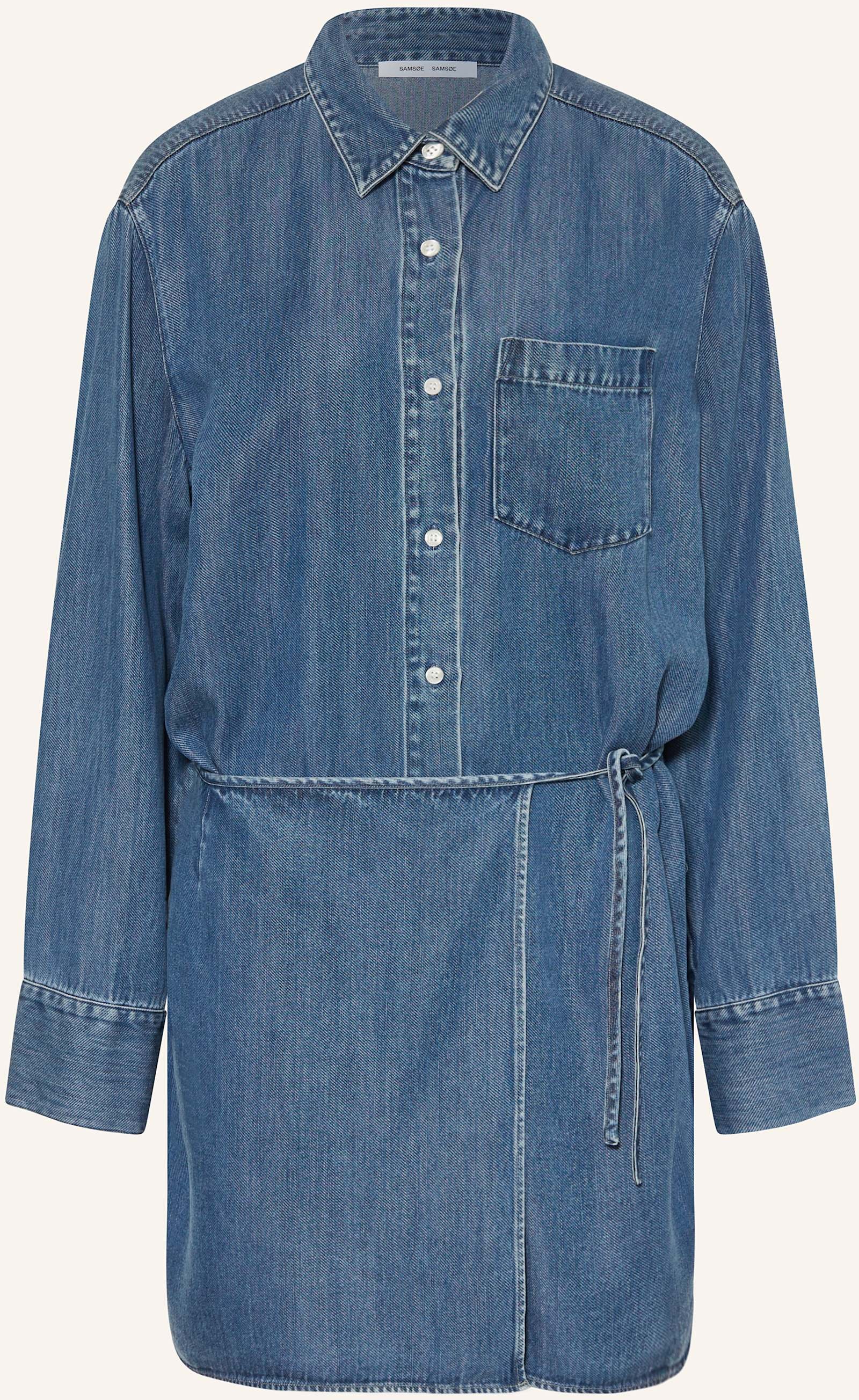 Samsøe Samsøe Jeanskleid Sasky blau