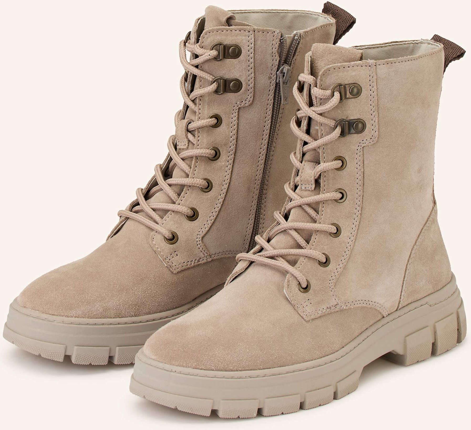 Marc O'polo Schnürboots Josy beige