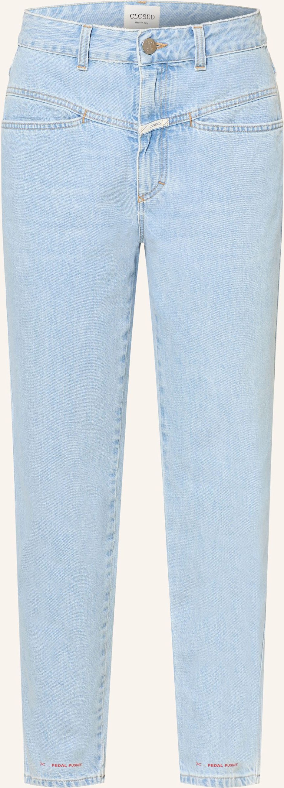 Closed Slim Fit Jeans Pedal Pusher blau