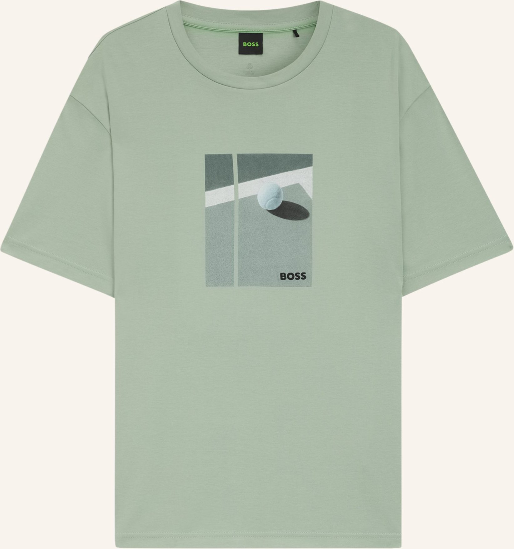 Boss T-Shirt Ts_Join Relaxed Grx Regular Fit gruen