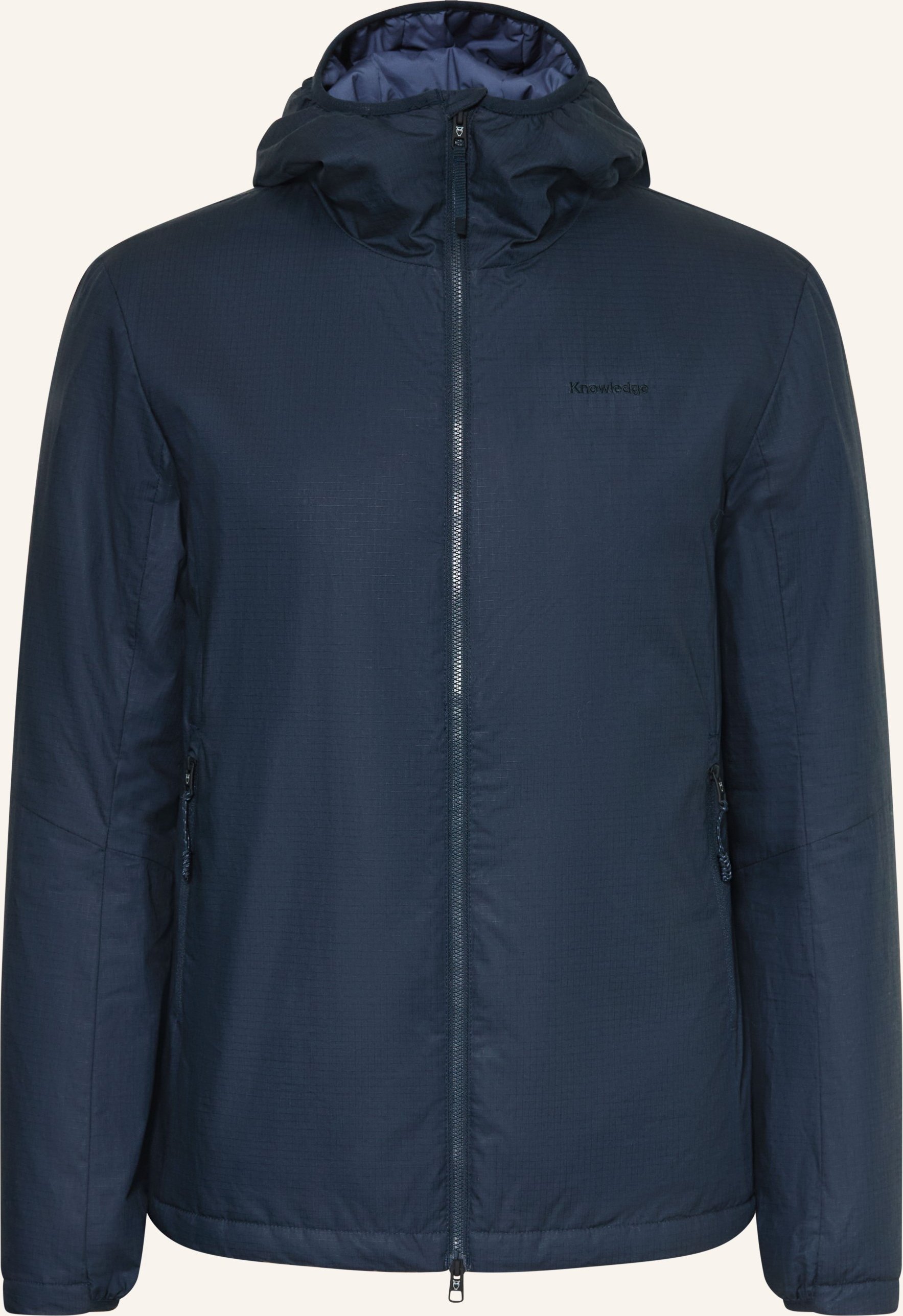 Knowledgecotton Apparel Funktionsjacke Vent Ripstop 140 blau