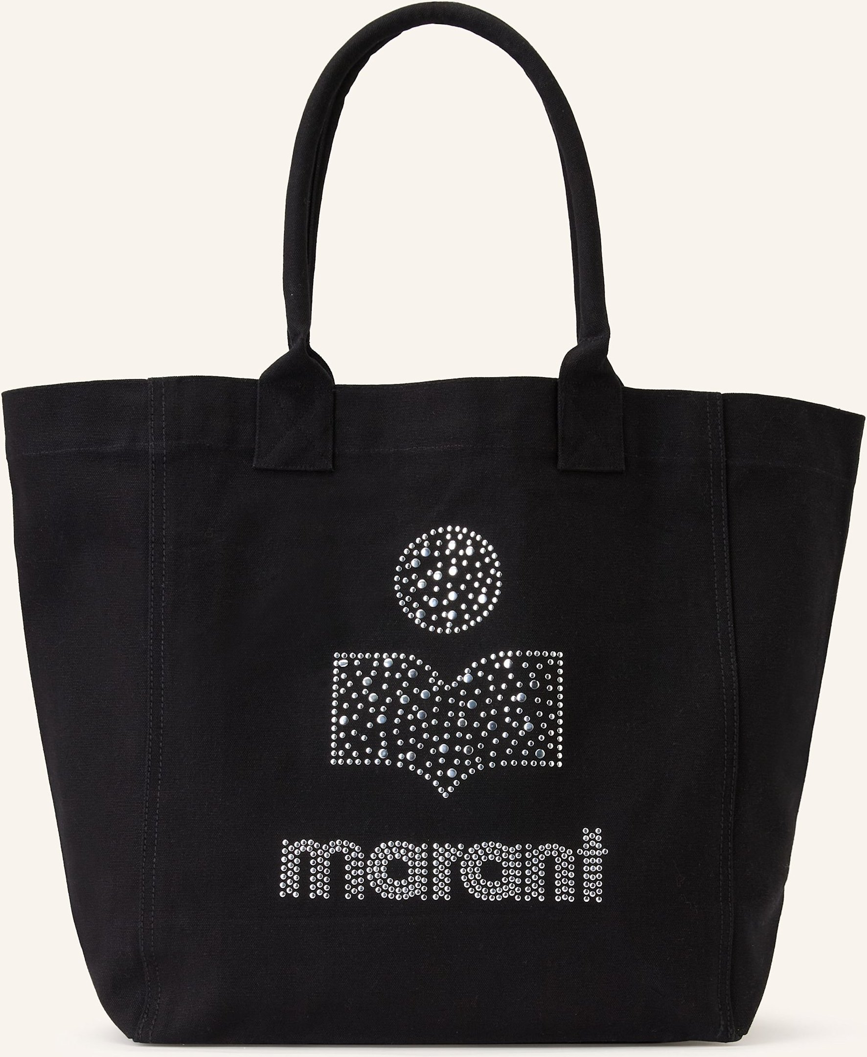 Isabel Marant Shopper Yenky Mit Nieten schwarz