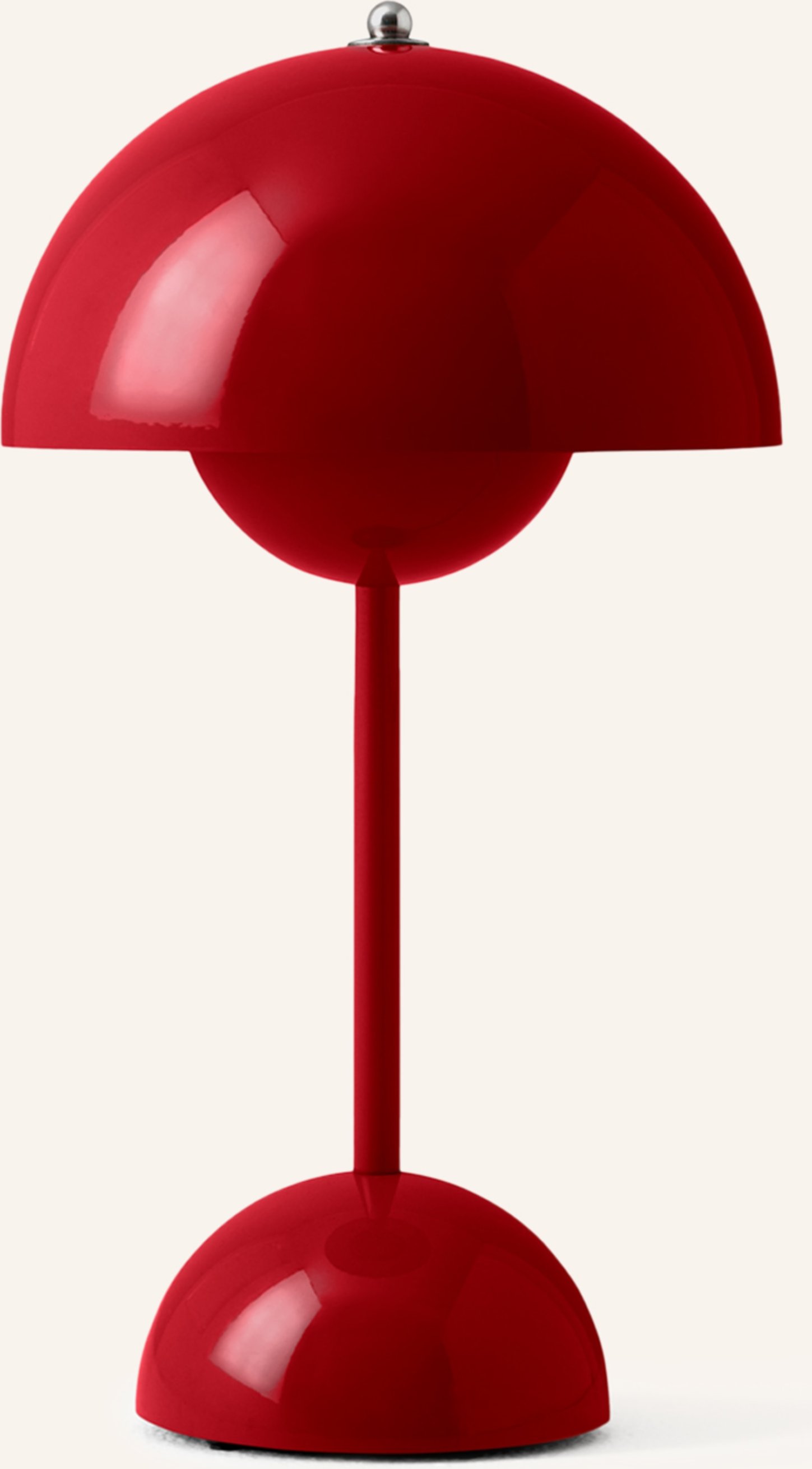 &Tradition Tischleuchte Flowerpot vp9 rot