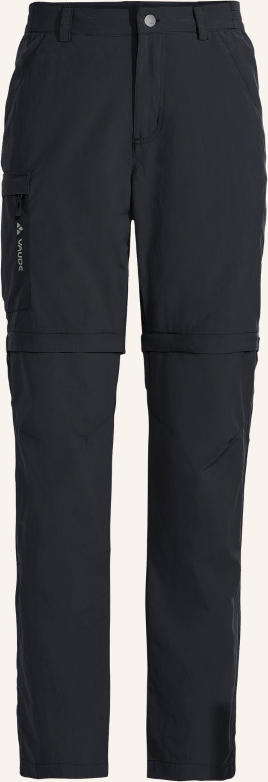 Vaude Zipp-Off-Hose Farley schwarz