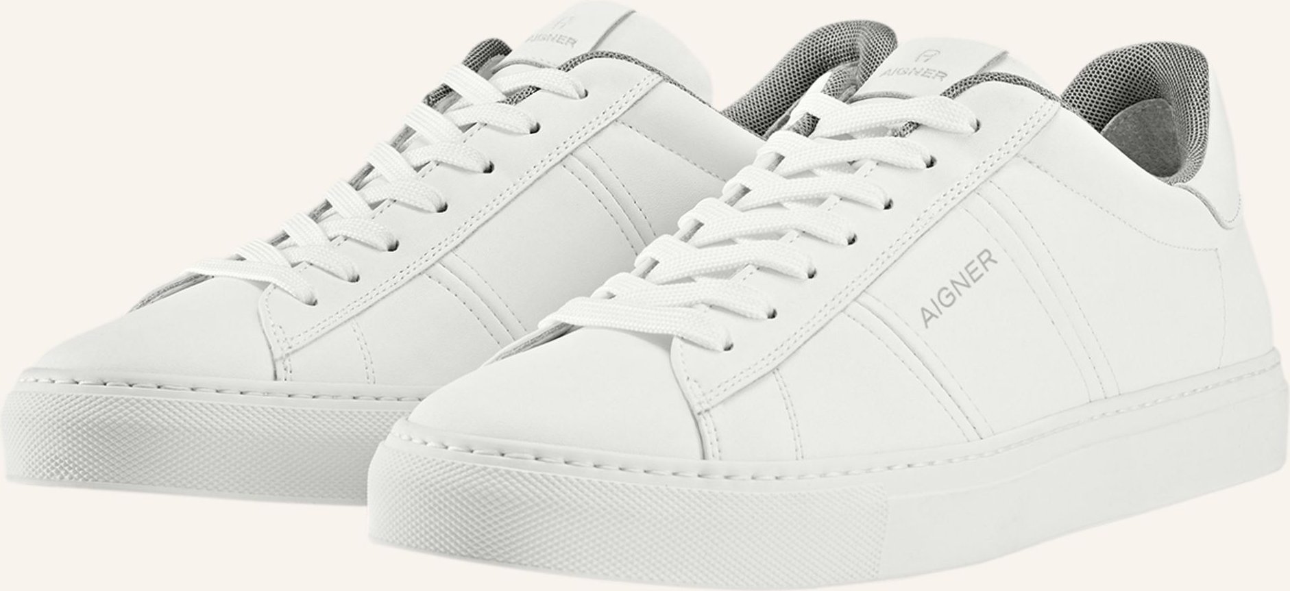 Thumbnail - Aigner Classic Sneaker David 67a weiss