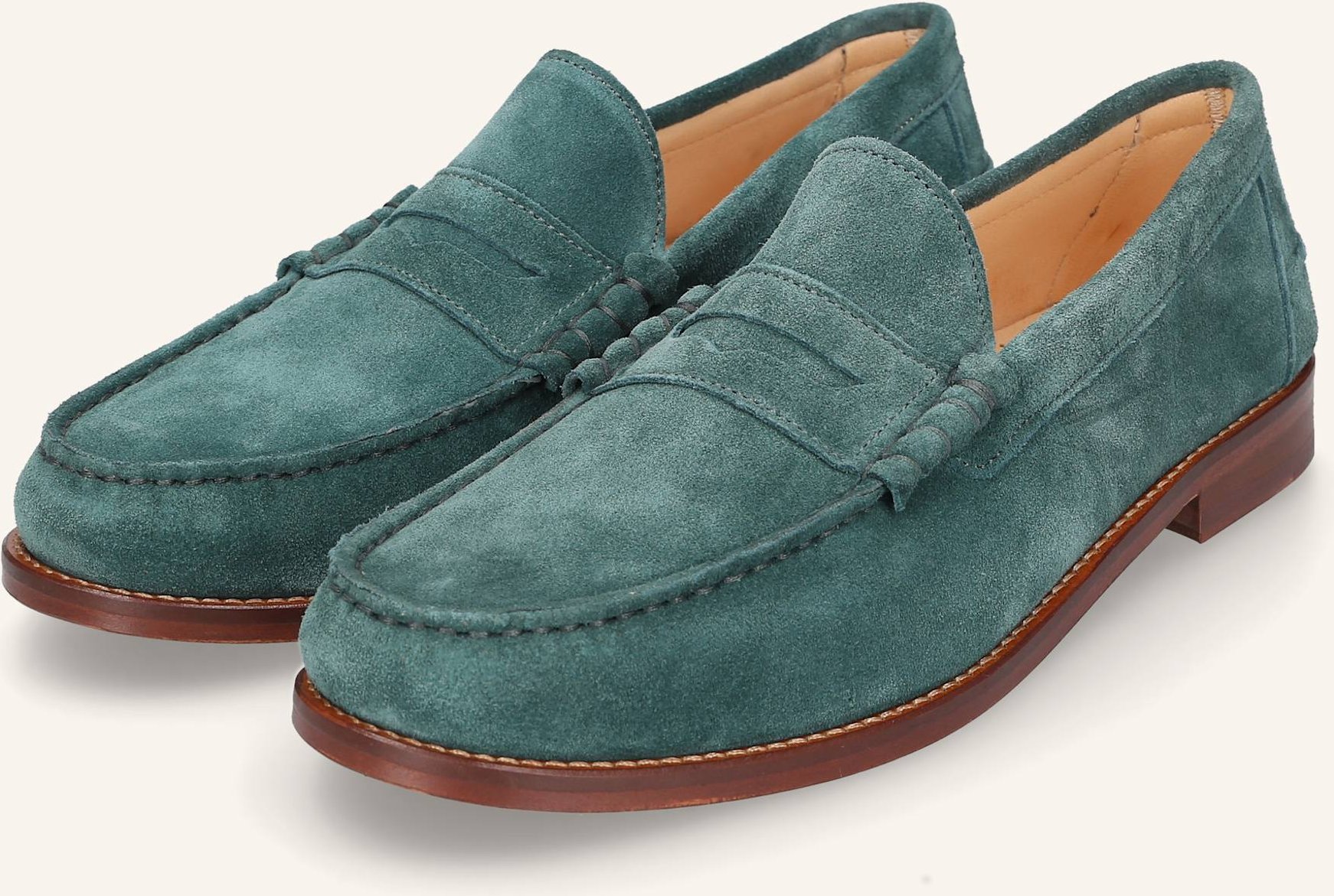 Henry Stevens Loafer Riley M Pl gruen