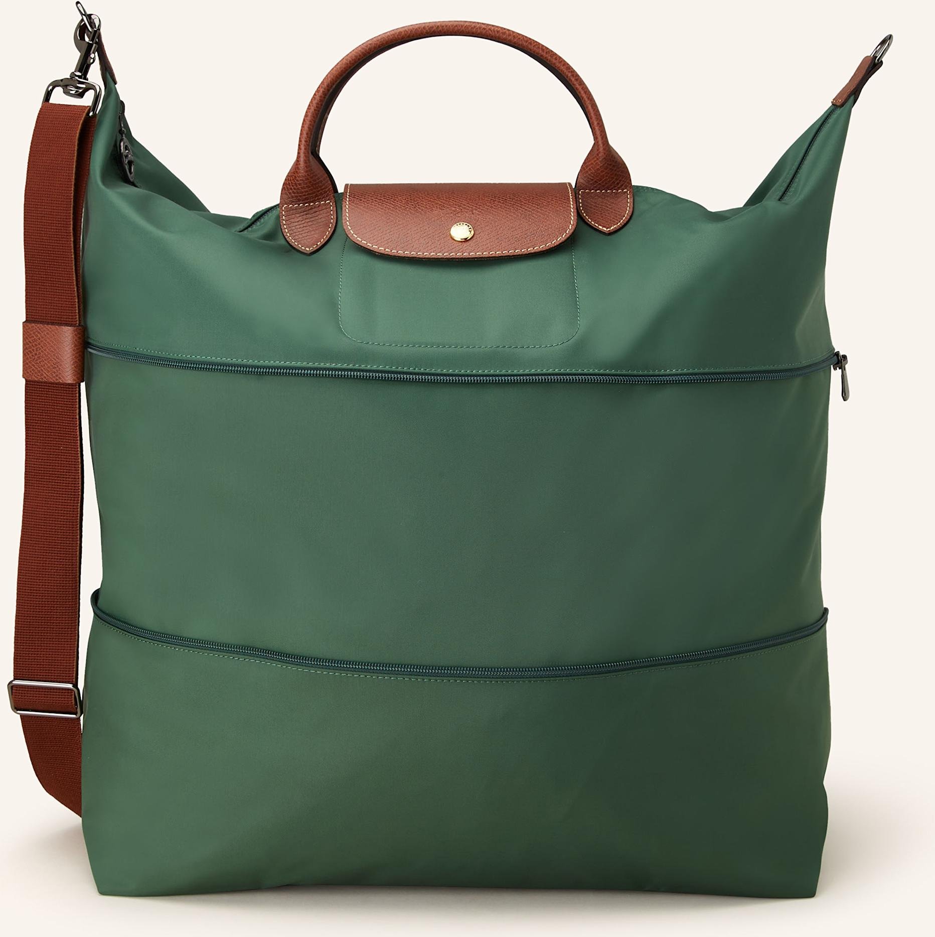 Longchamp Weekender Le Pliage gruen