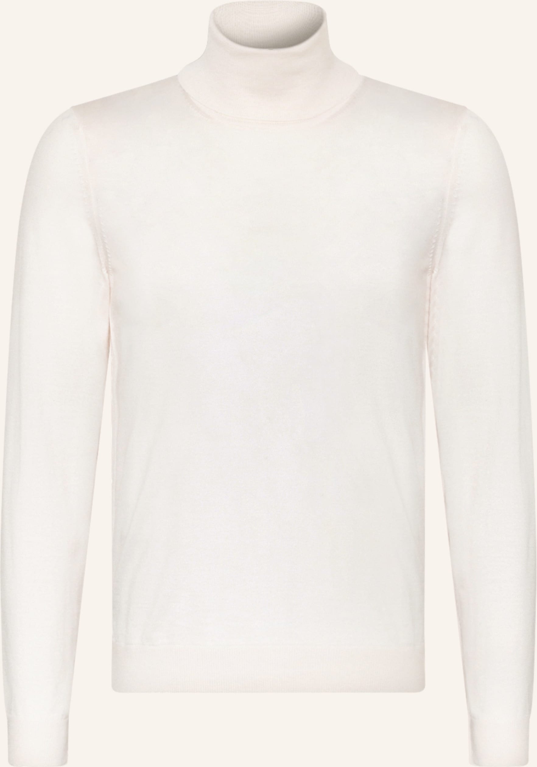 Thumbnail - Boss Rollkragenpullover Musso weiss