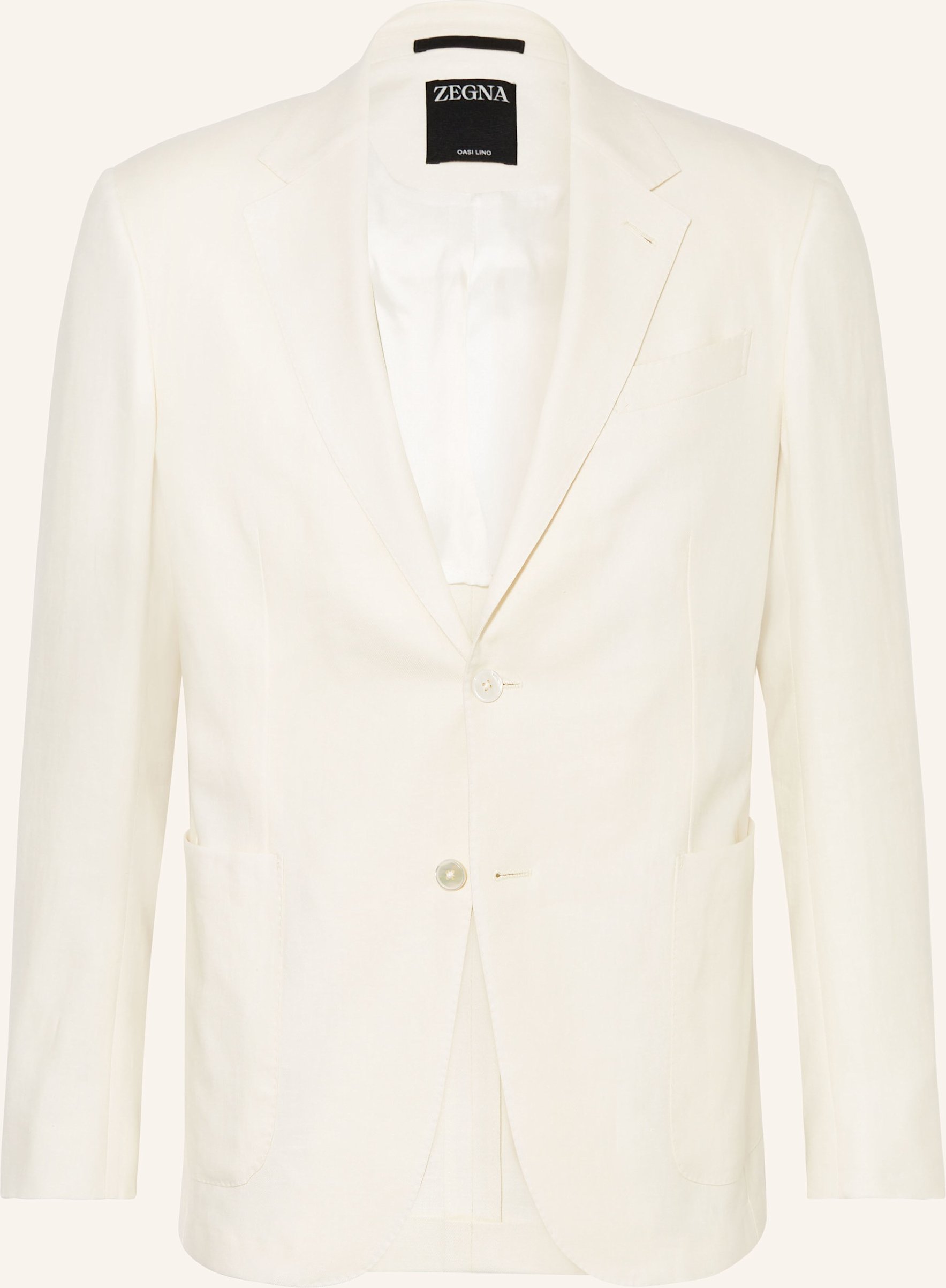 Zegna Leinensakko Extra Slim Fit beige