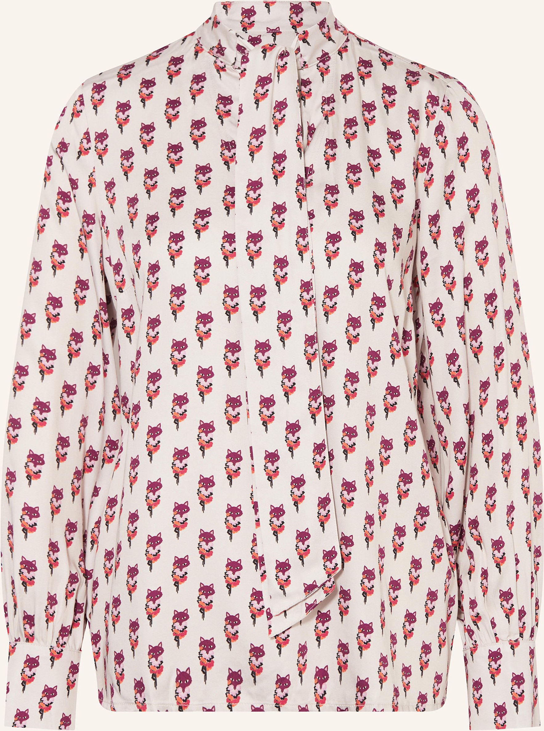 Emily Van Den Bergh Schluppenbluse lila