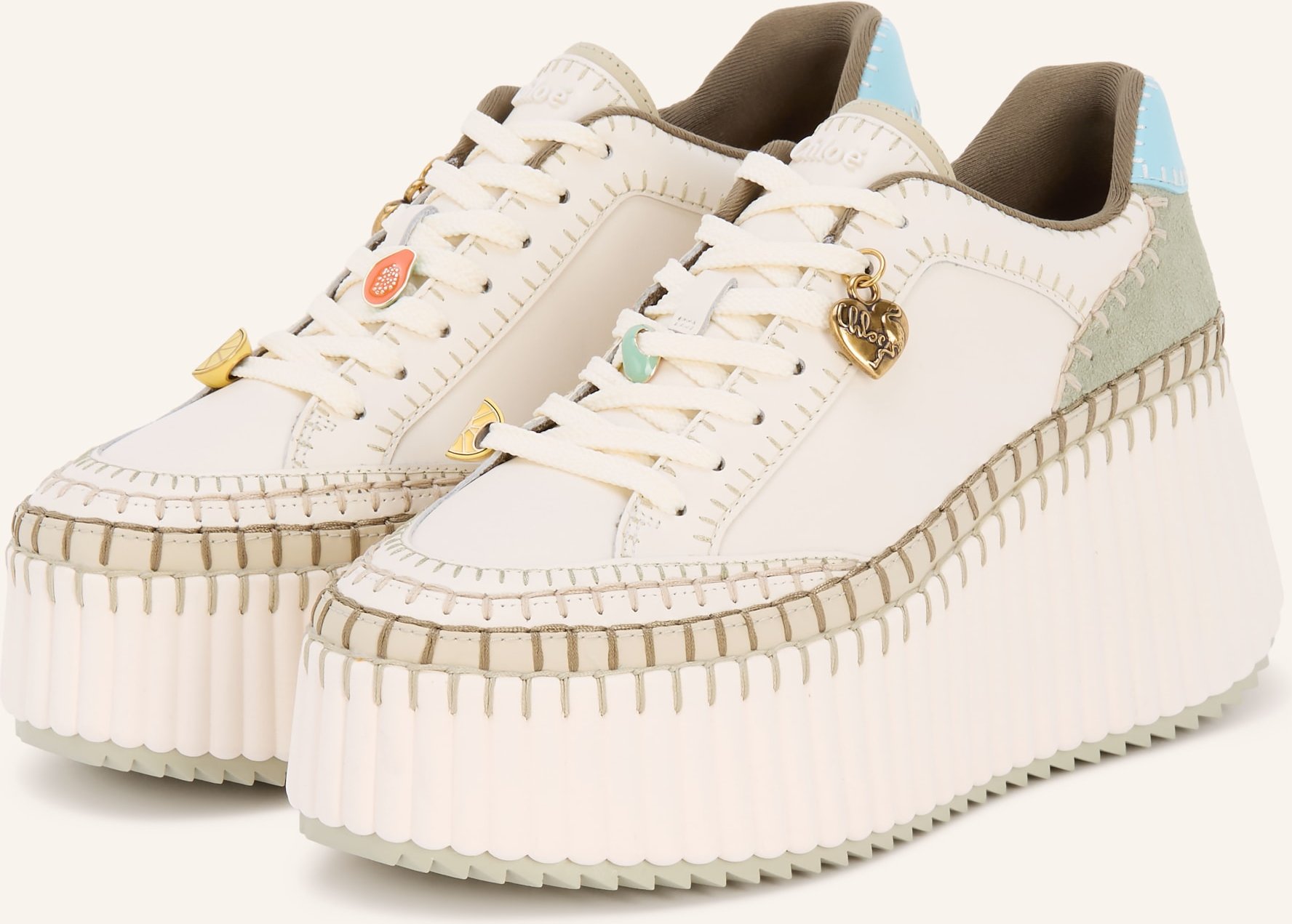 Chloé Sneaker Nama gruen