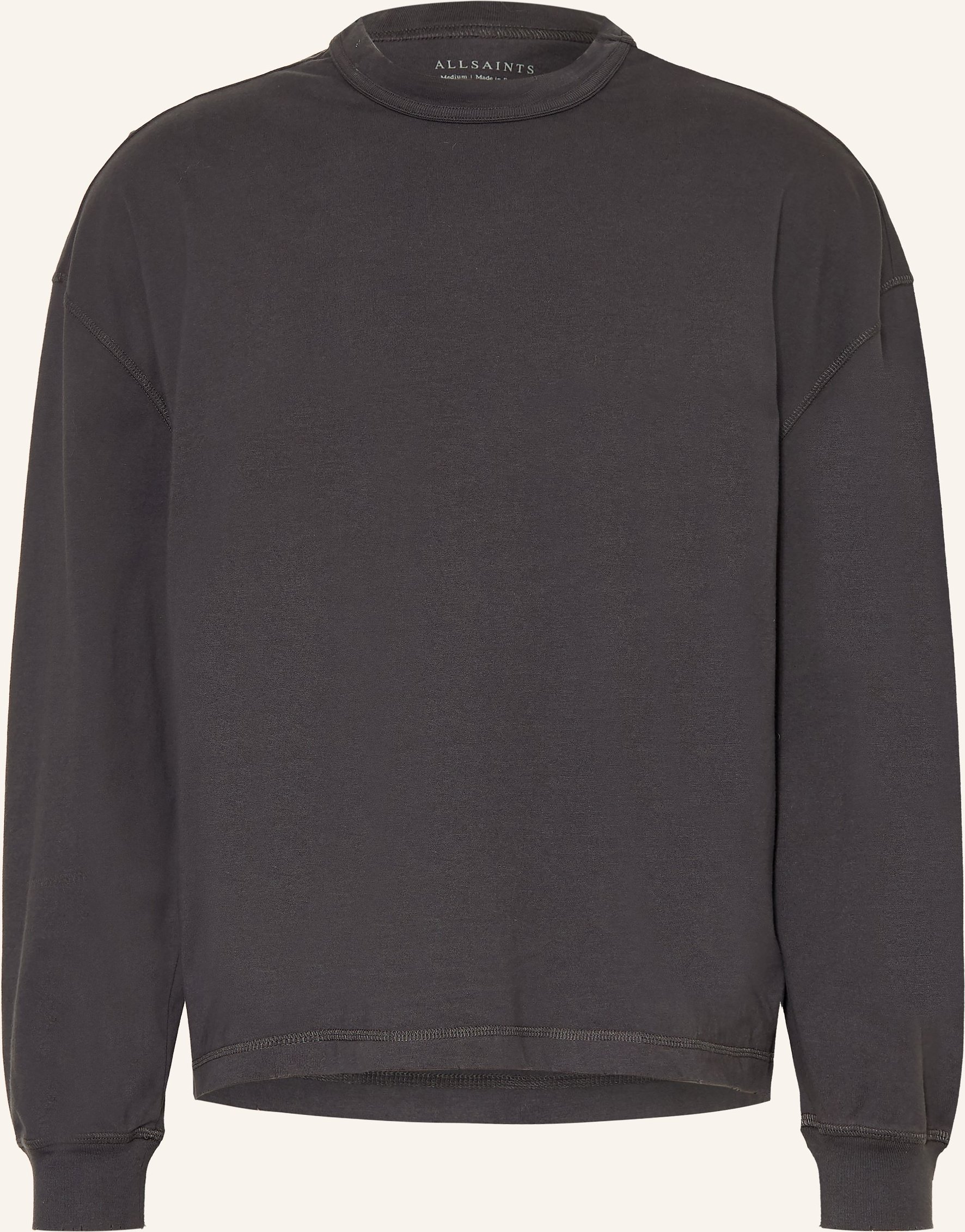 Allsaints Longsleeve Cole schwarz