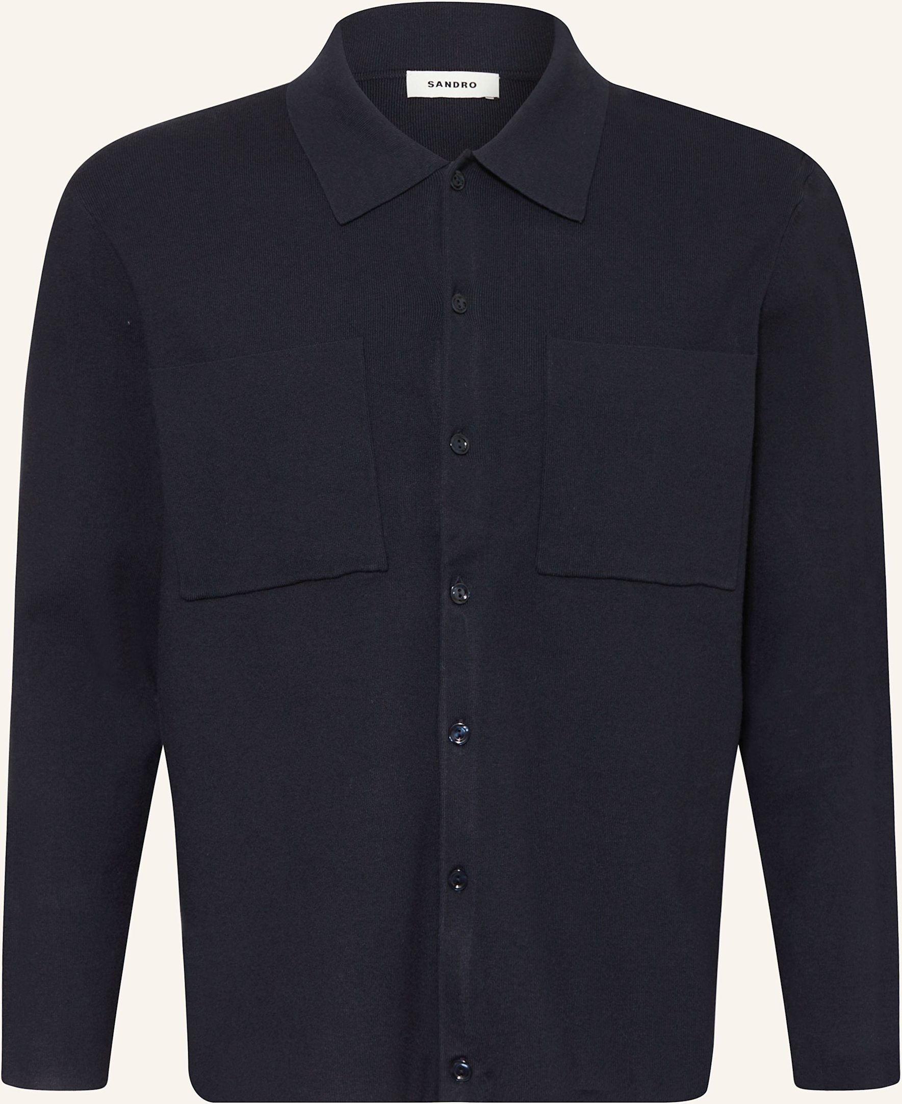 Sandro Strickjacke blau