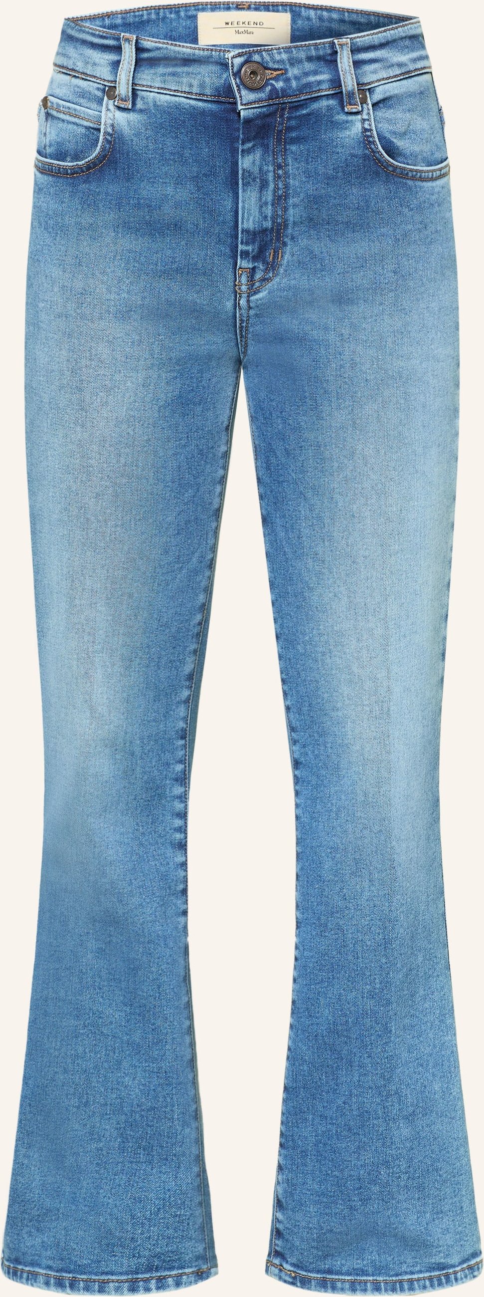Weekend Max Mara Straight Jeans Rapallo blau