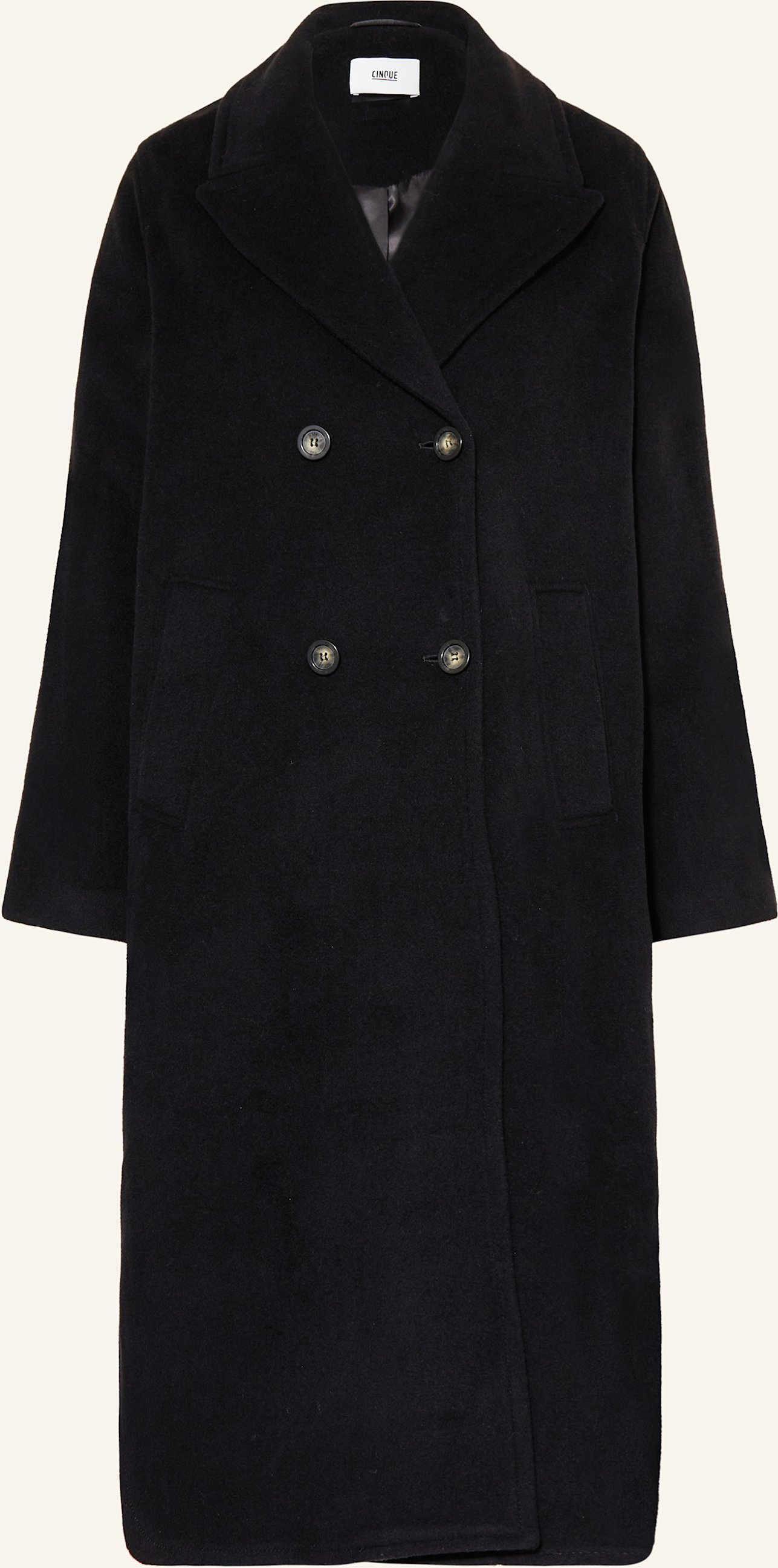 Cinque Mantel Cimodena schwarz