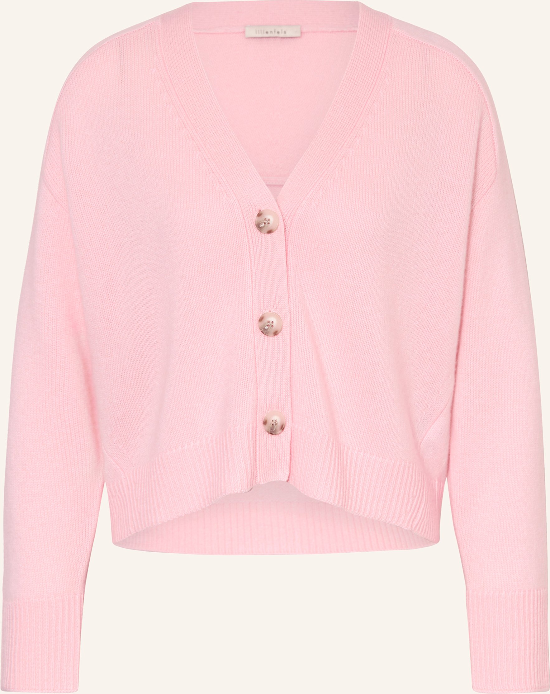 Lilienfels Strickjacke Aus Cashmere rosa