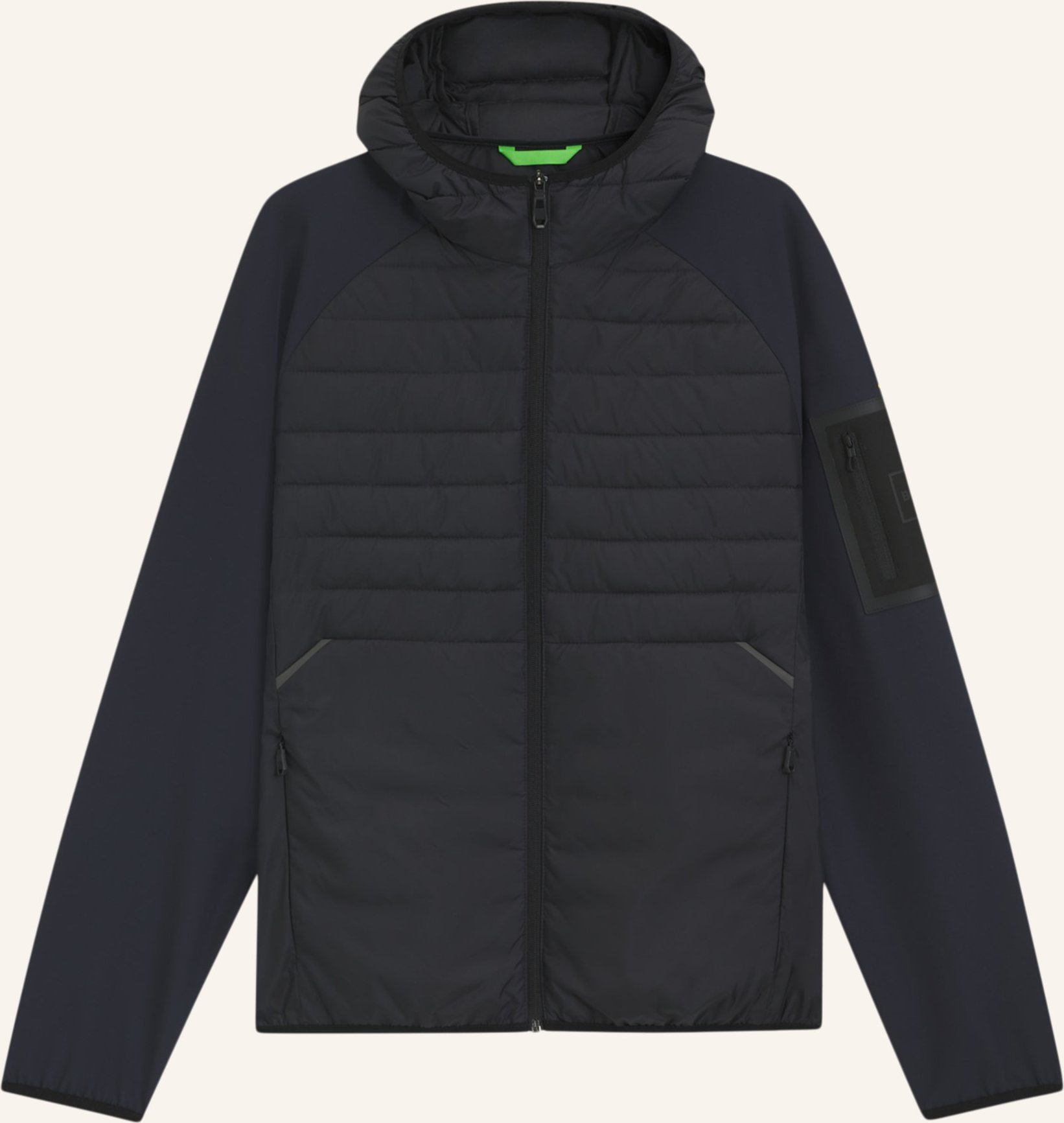 Thumbnail - Boss Casual Jacke J_Urbanex Hybrid Hd Regular Fit blau