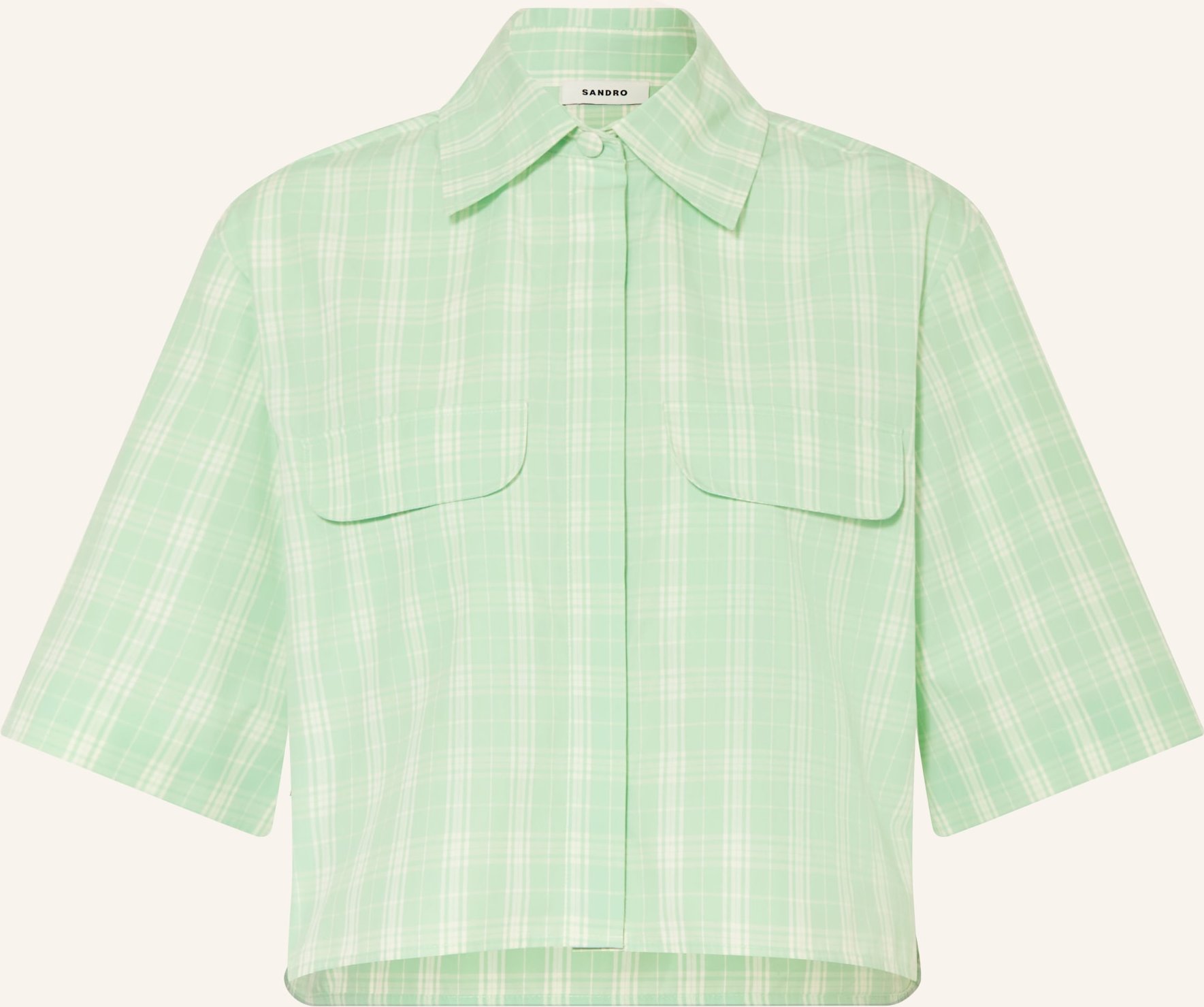 Sandro Blusenshirt gruen