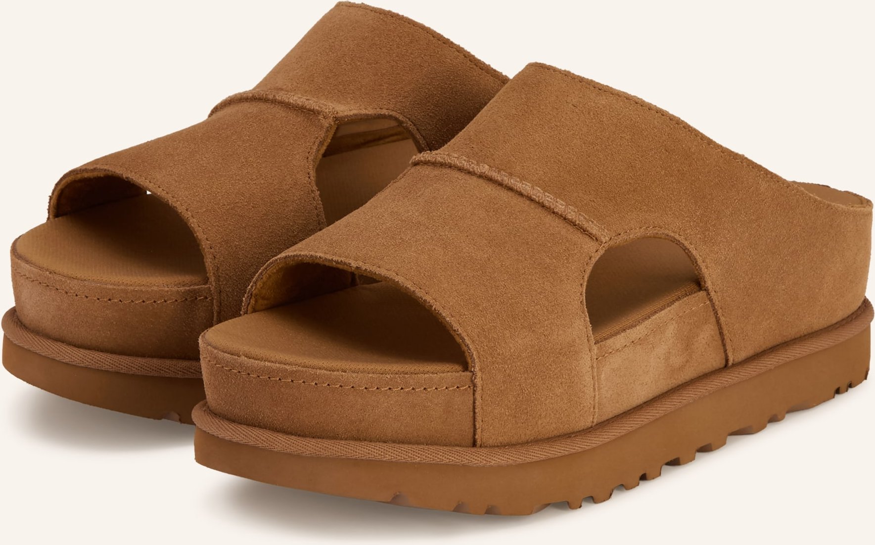 Ugg Pantoletten Goldenstar Hi braun